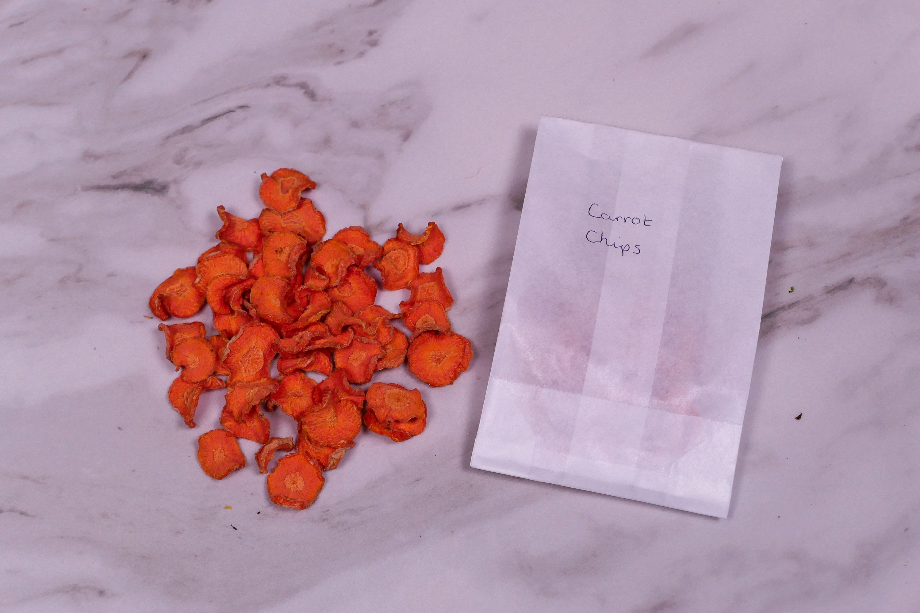 Dried Carrot Chips