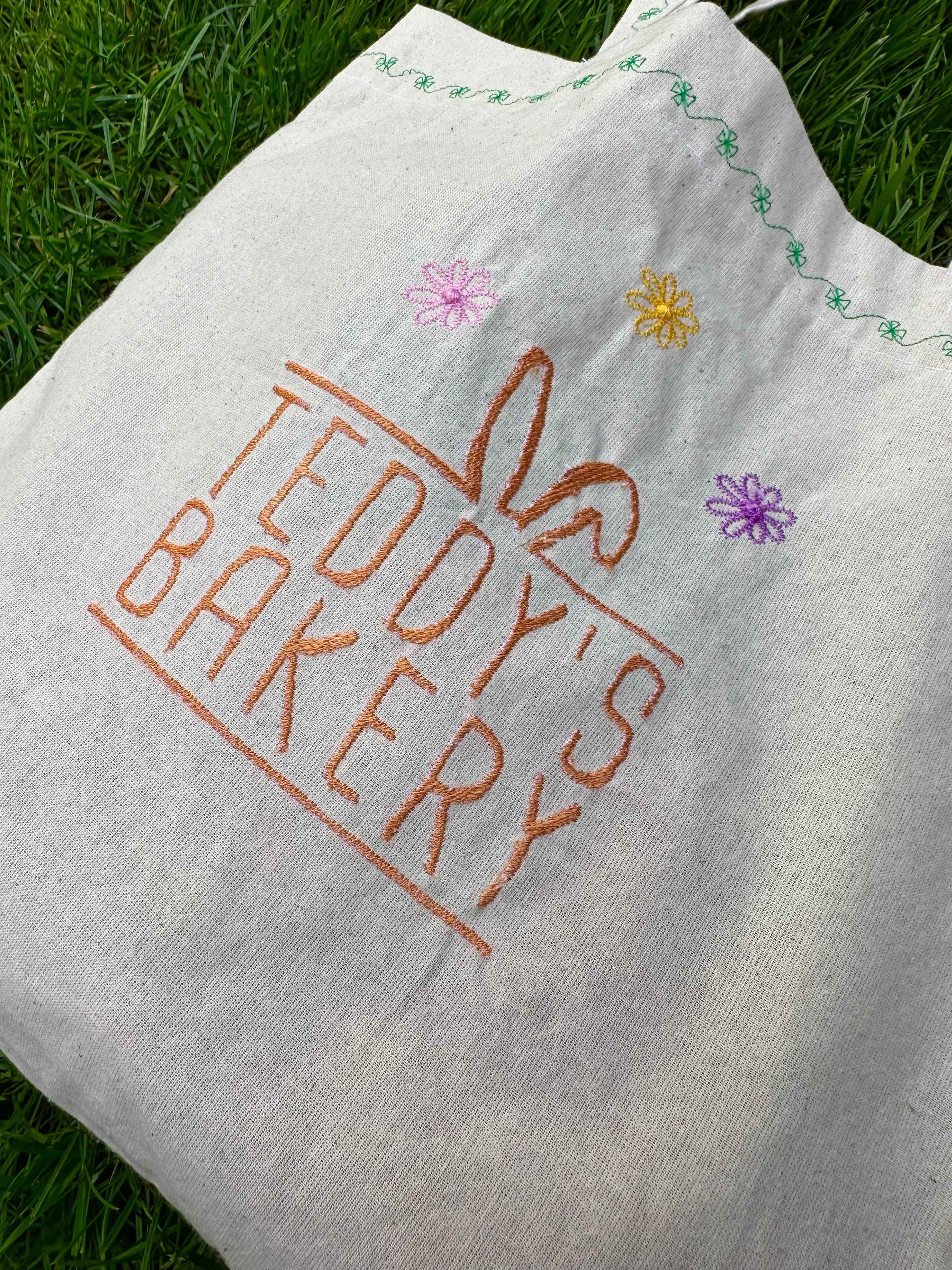 Teddy's Bakery Tote Bags