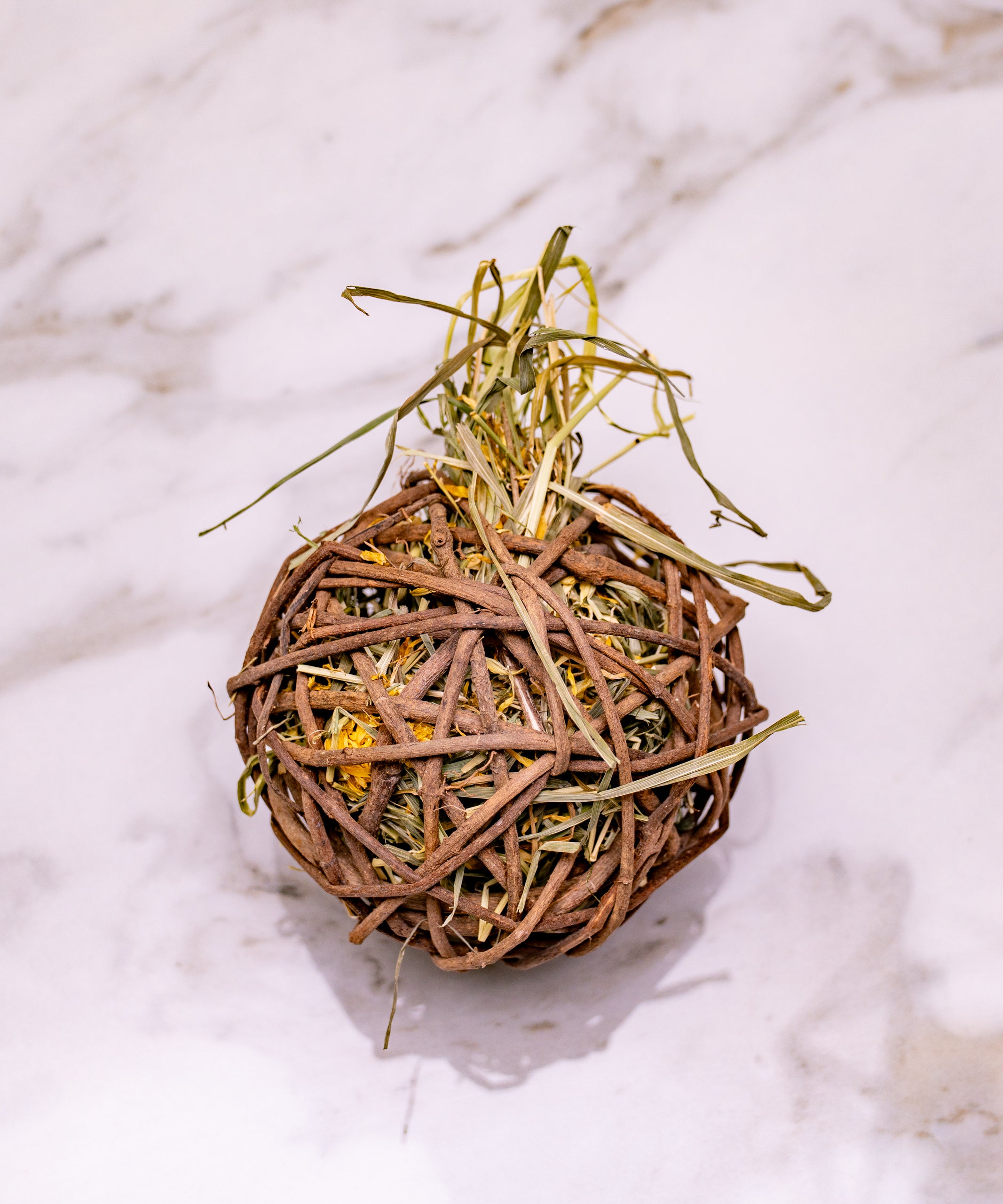 Timothy Hay & Flowers stuffed Christmas Pudding