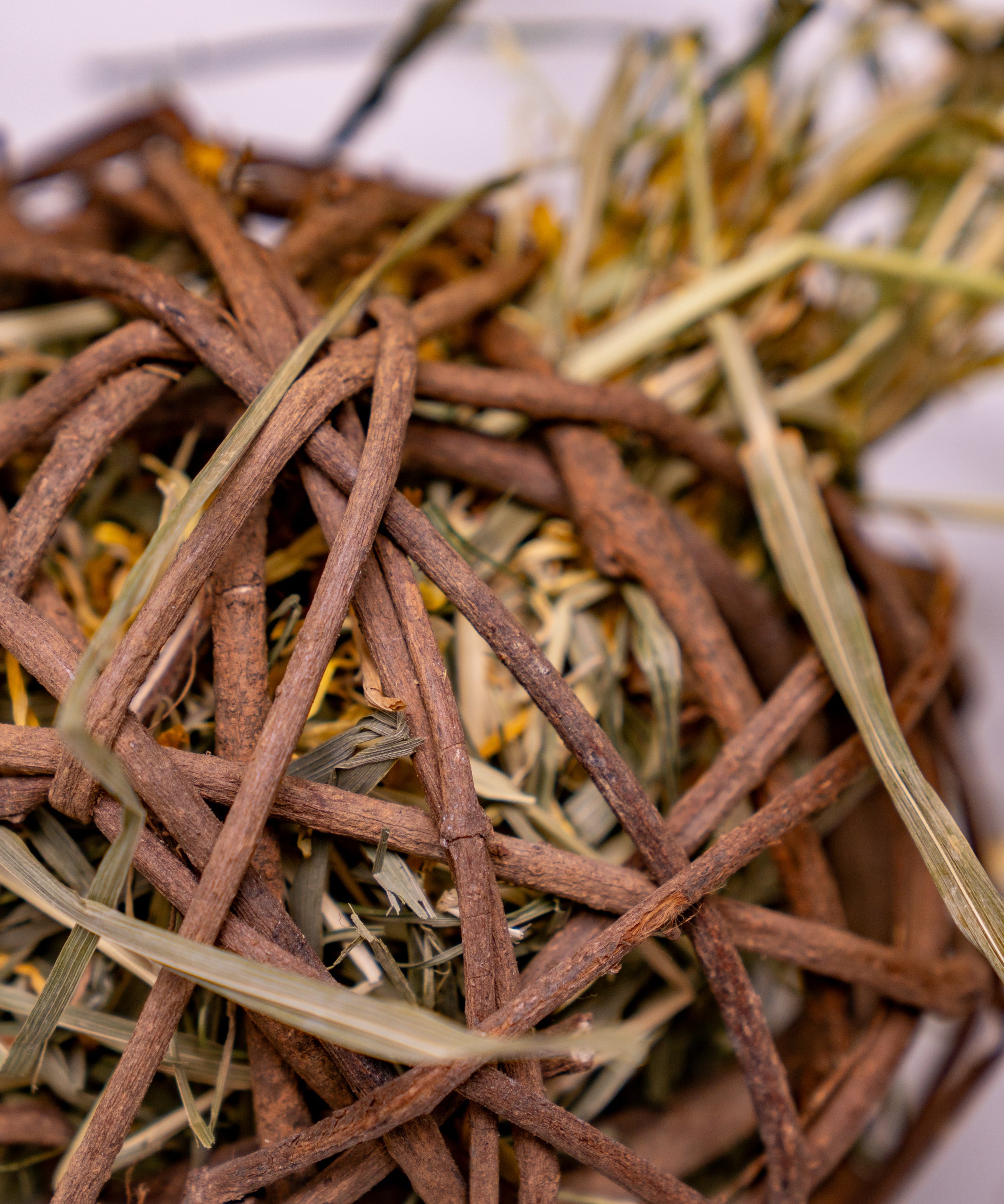 Timothy Hay & Flowers stuffed Christmas Pudding