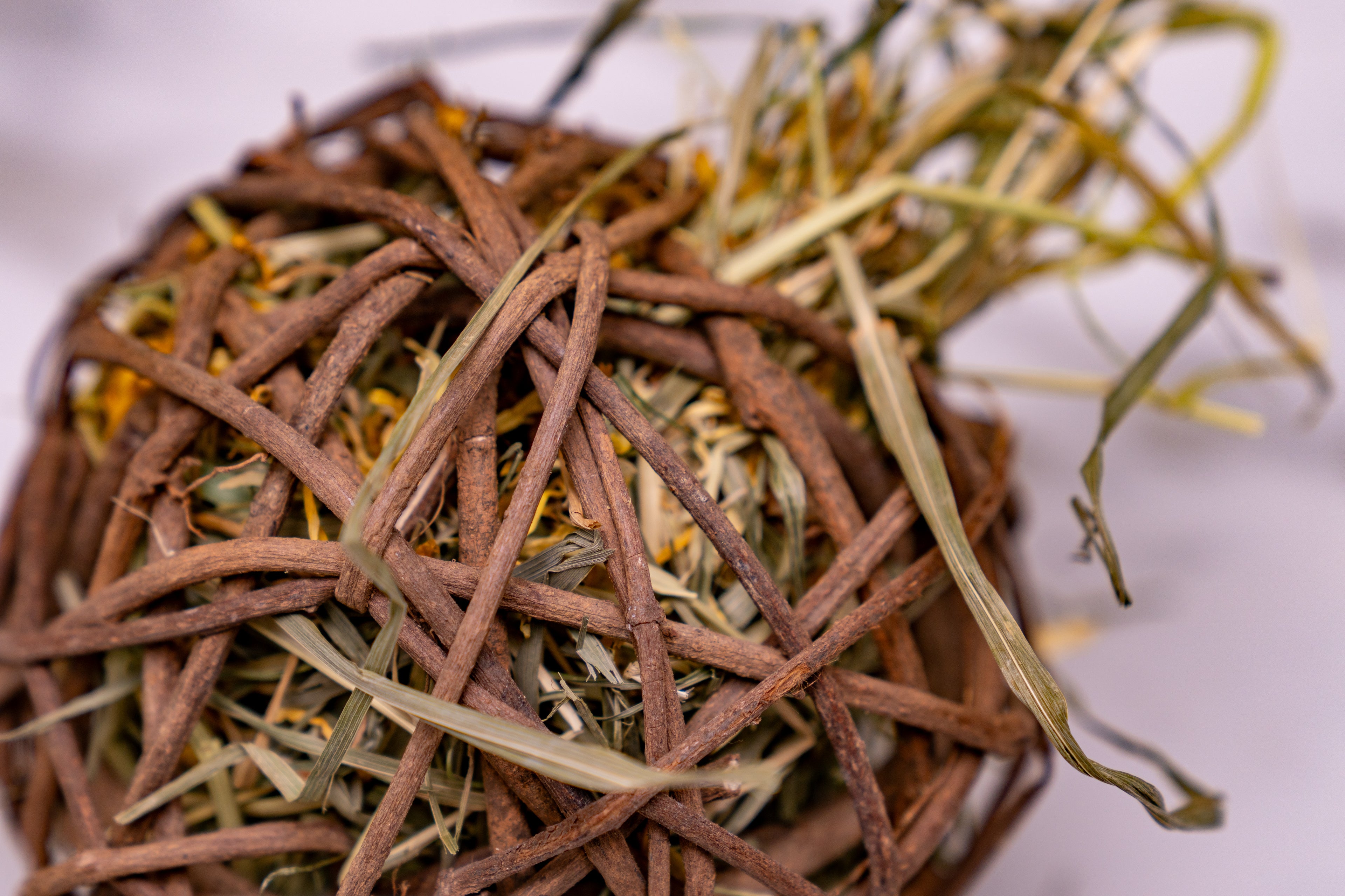 Timothy Hay & Flowers stuffed Christmas Pudding