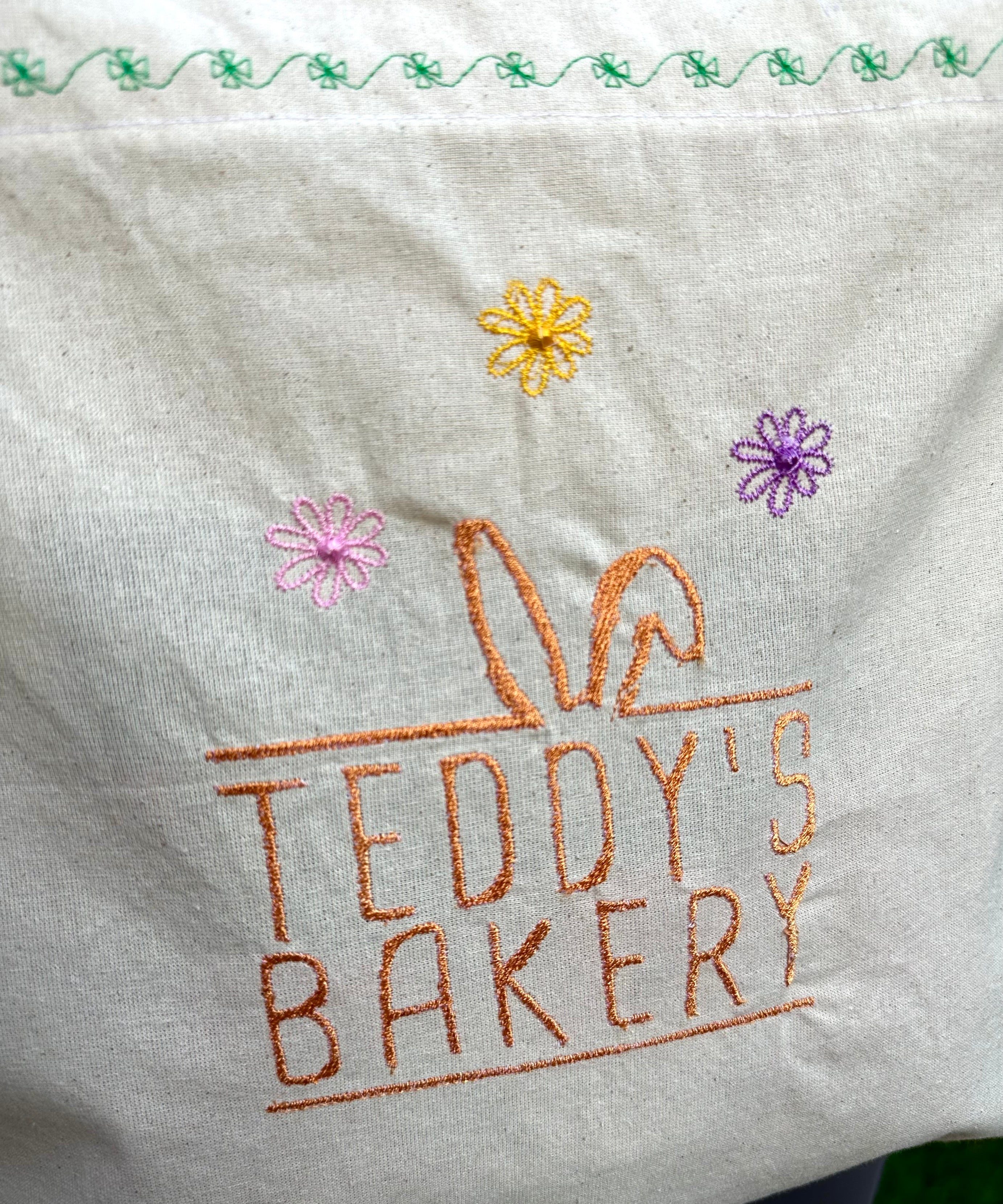 Teddy's Bakery Tote Bags