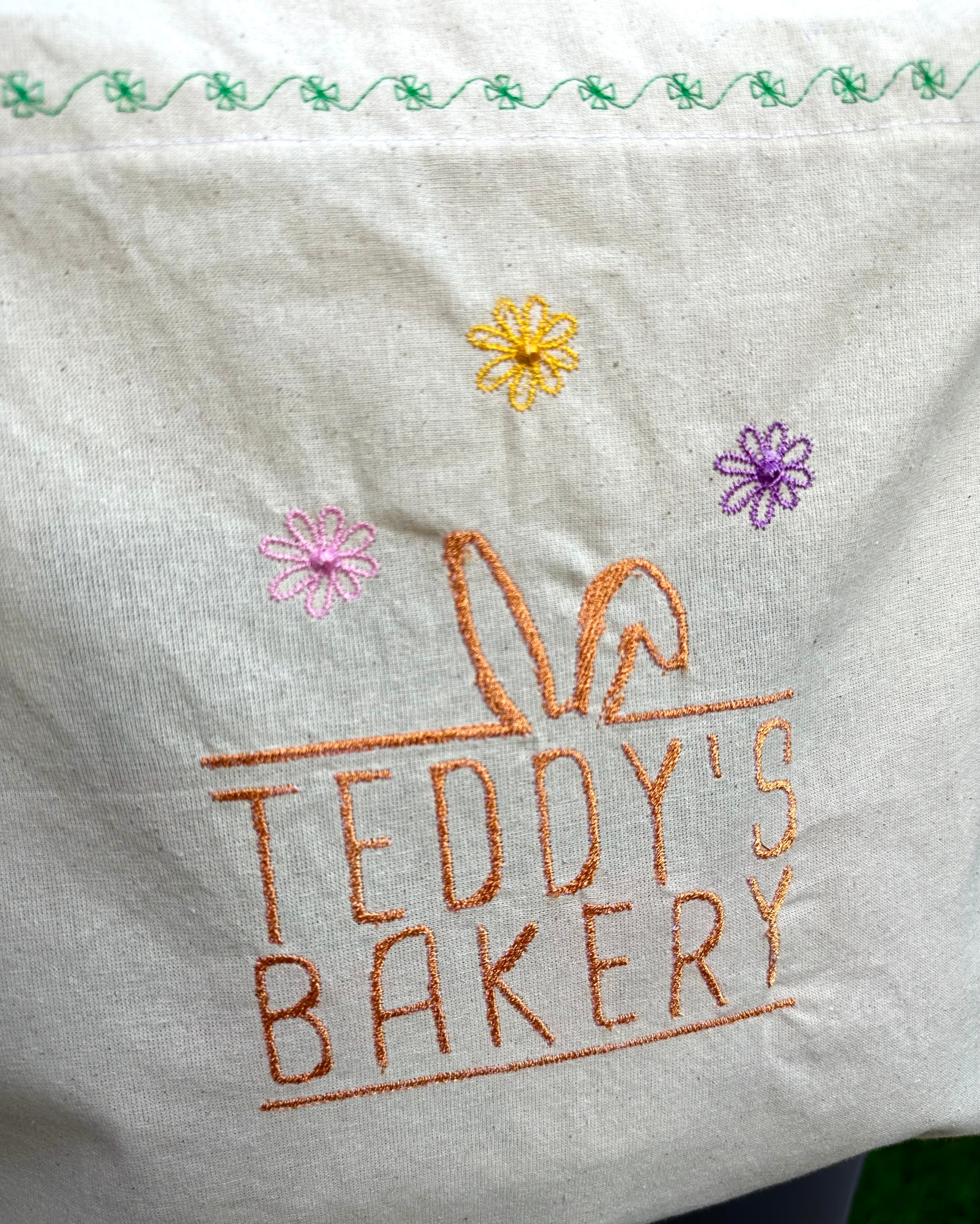 Teddy's Bakery Tote Bags