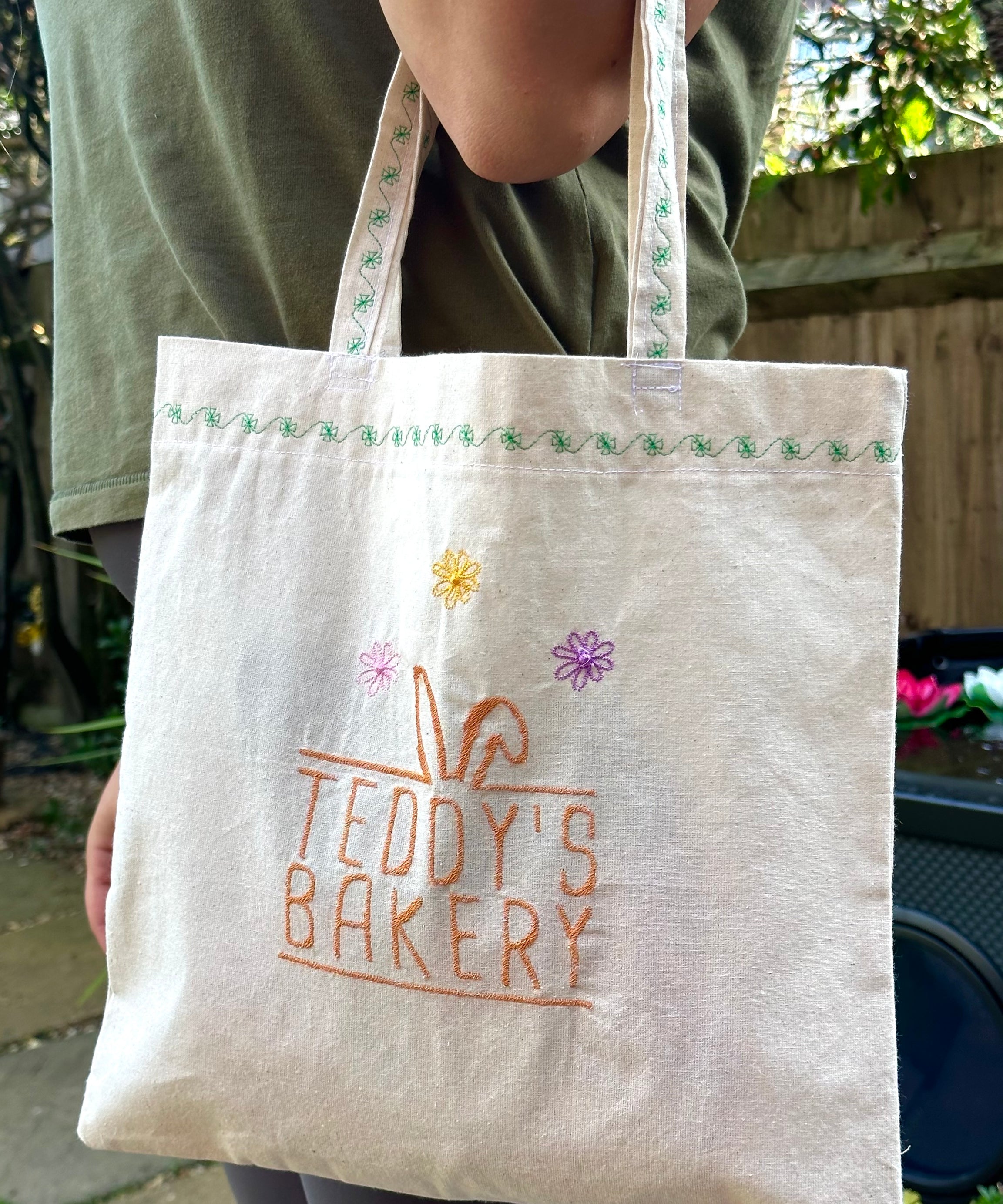Teddy's Bakery Tote Bags