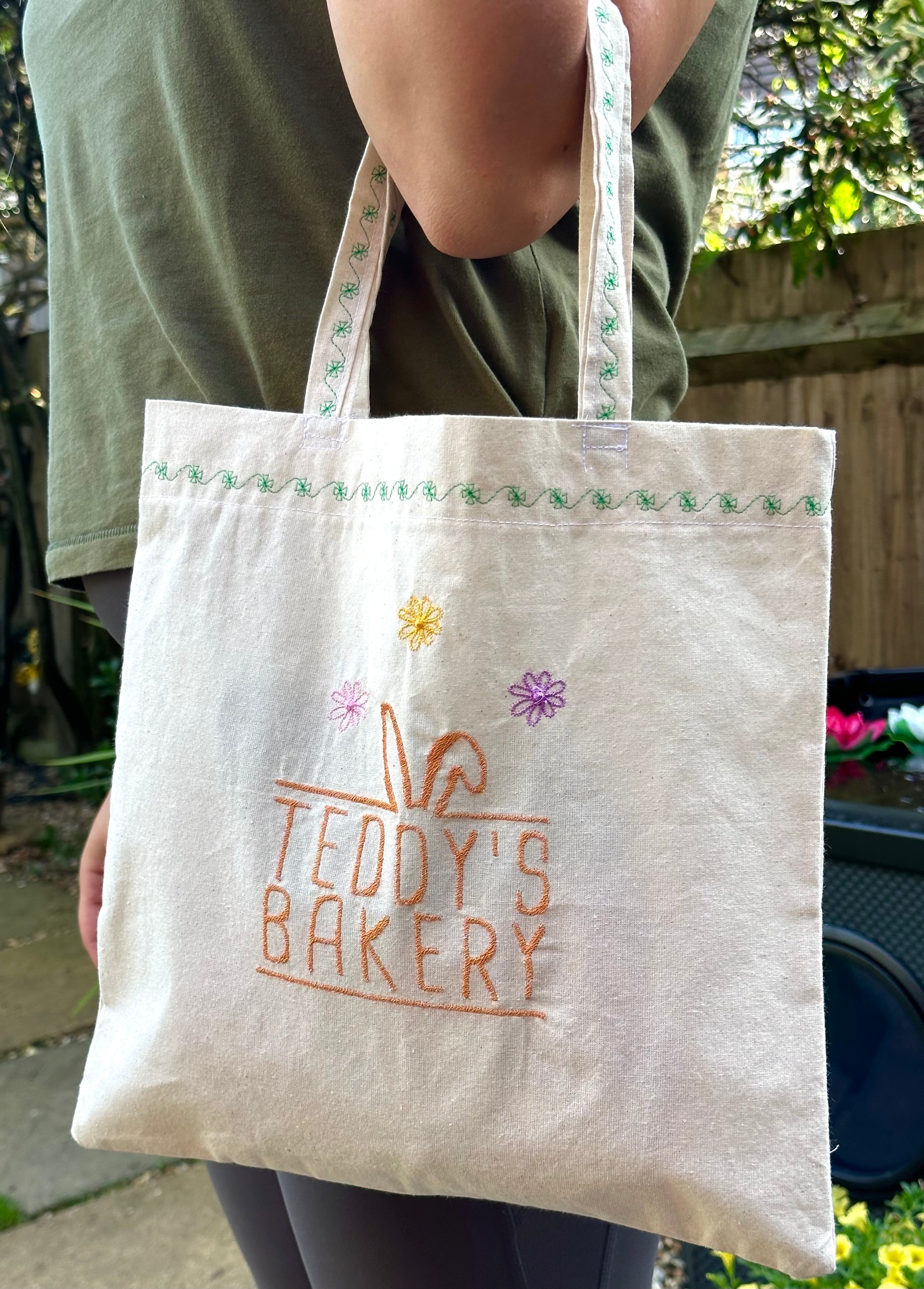 Teddy's Bakery Tote Bags
