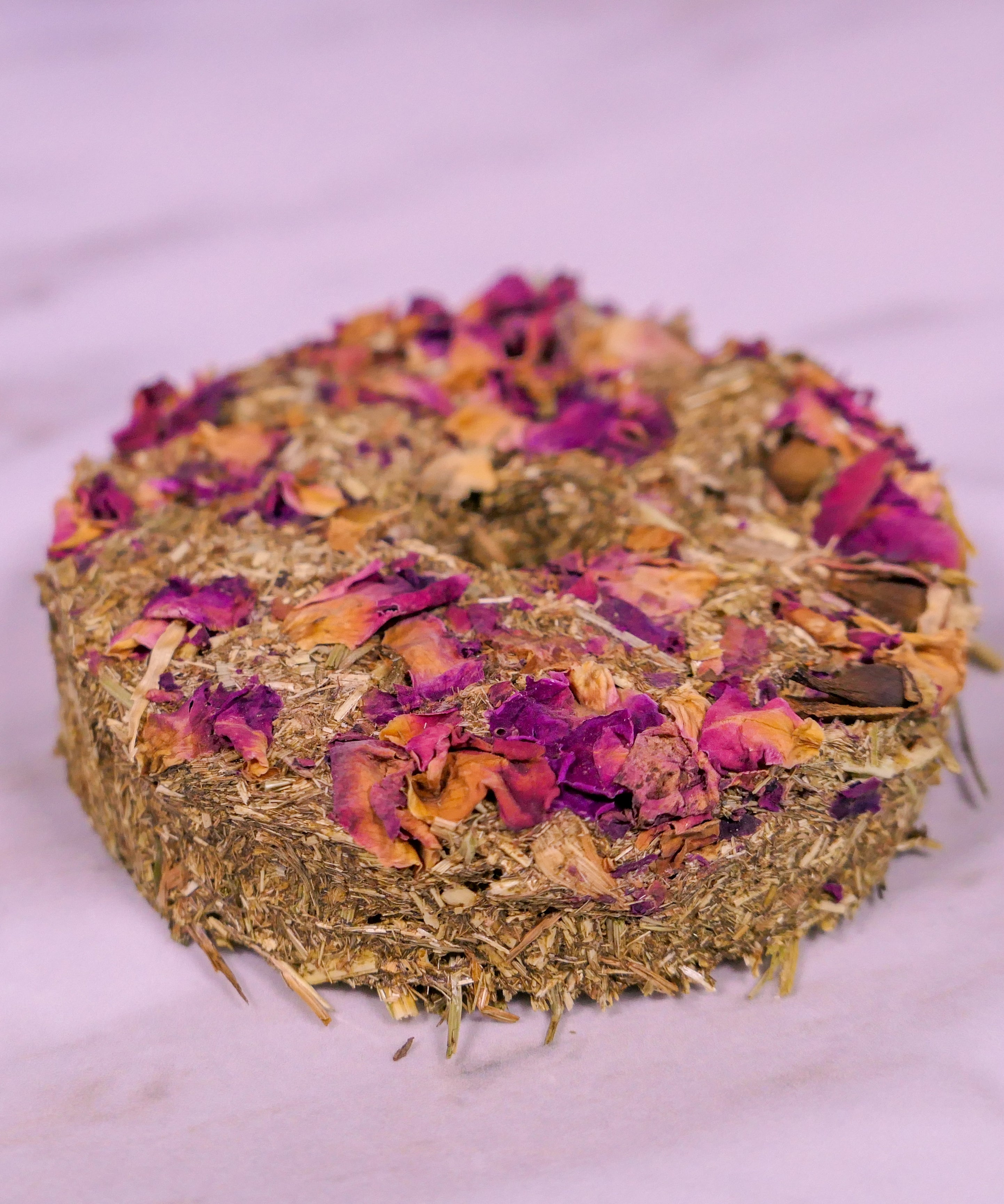 Forage Hay Doughnuts