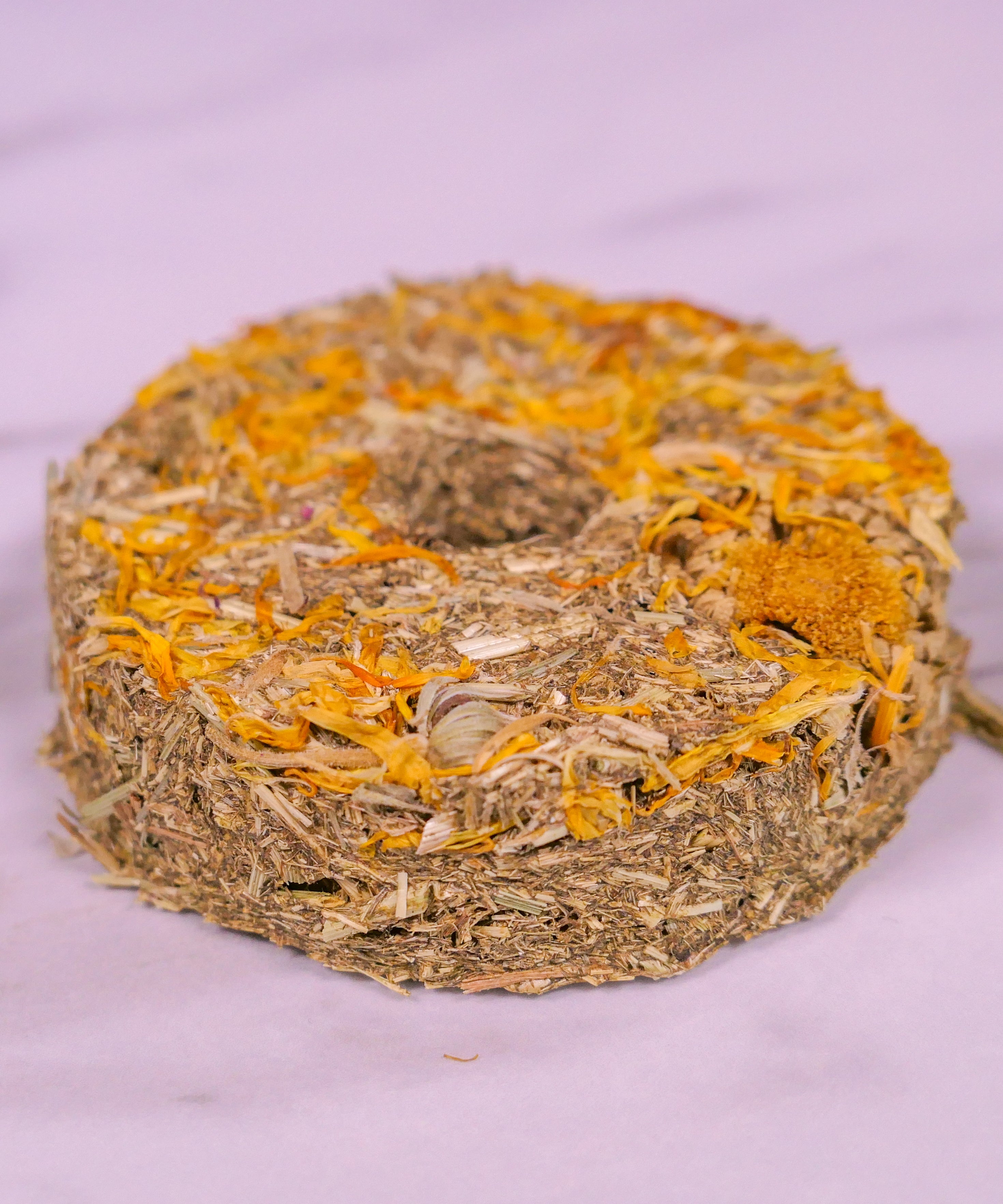 Forage Hay Doughnuts