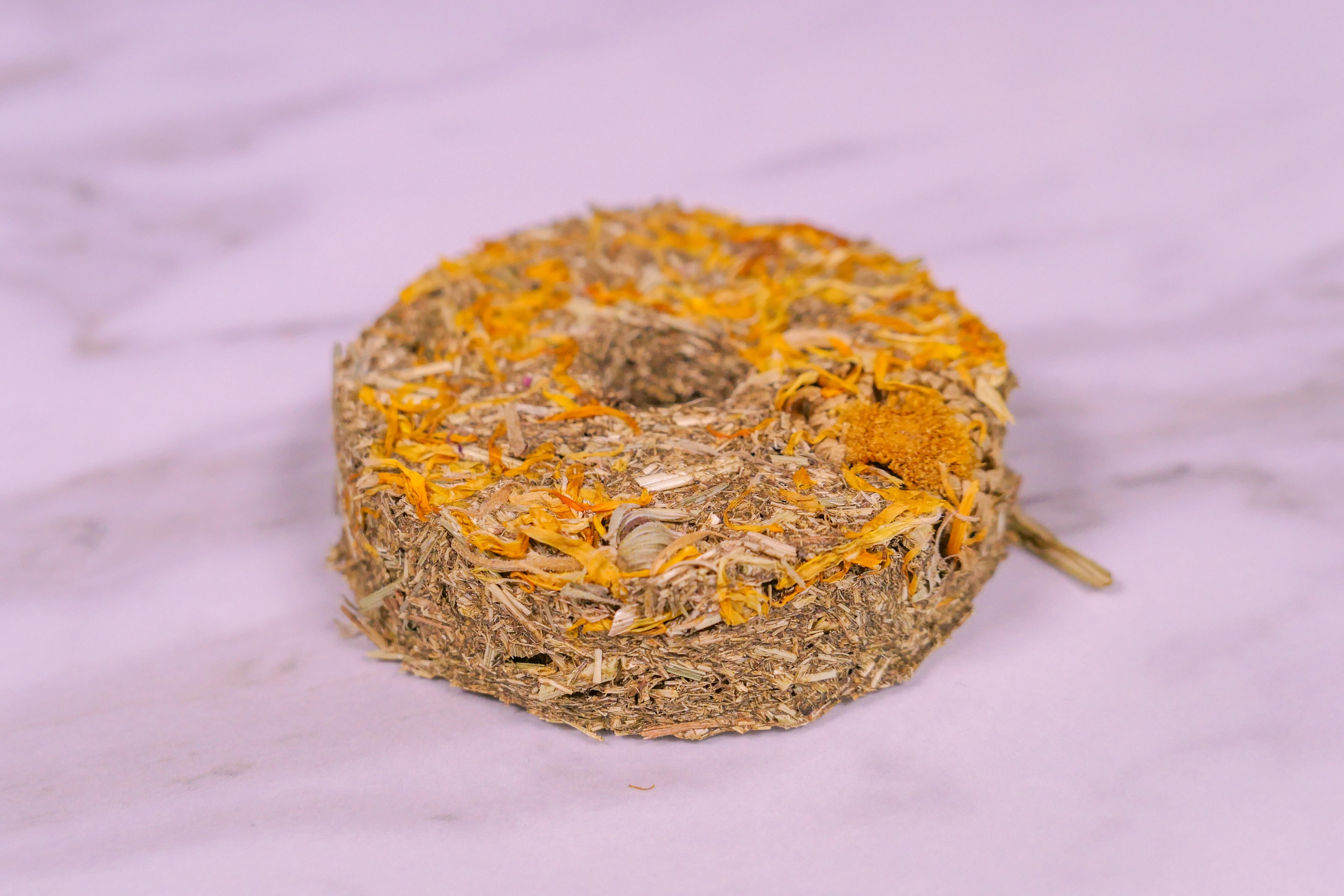 Forage Hay Doughnuts