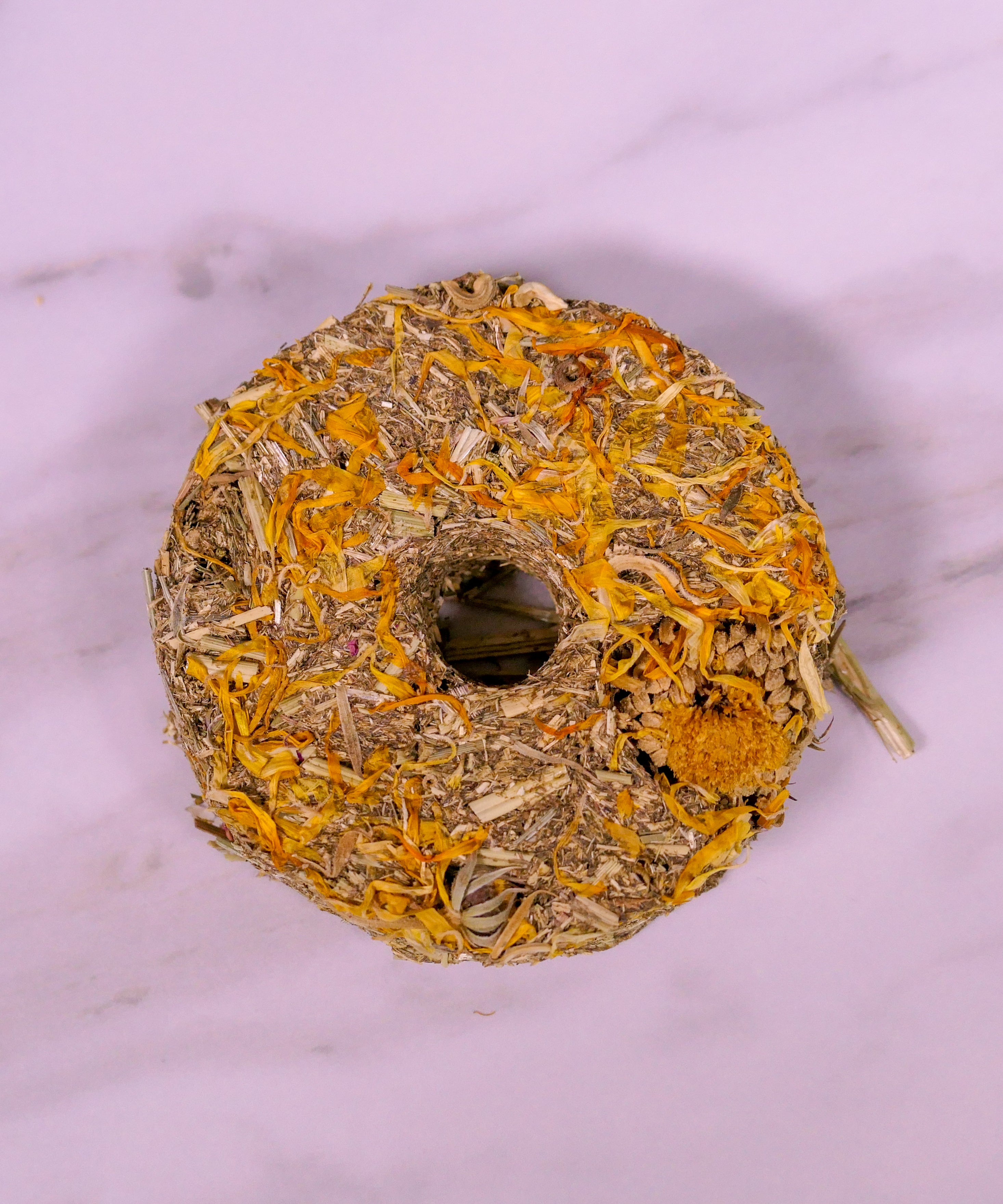 Forage Hay Doughnuts