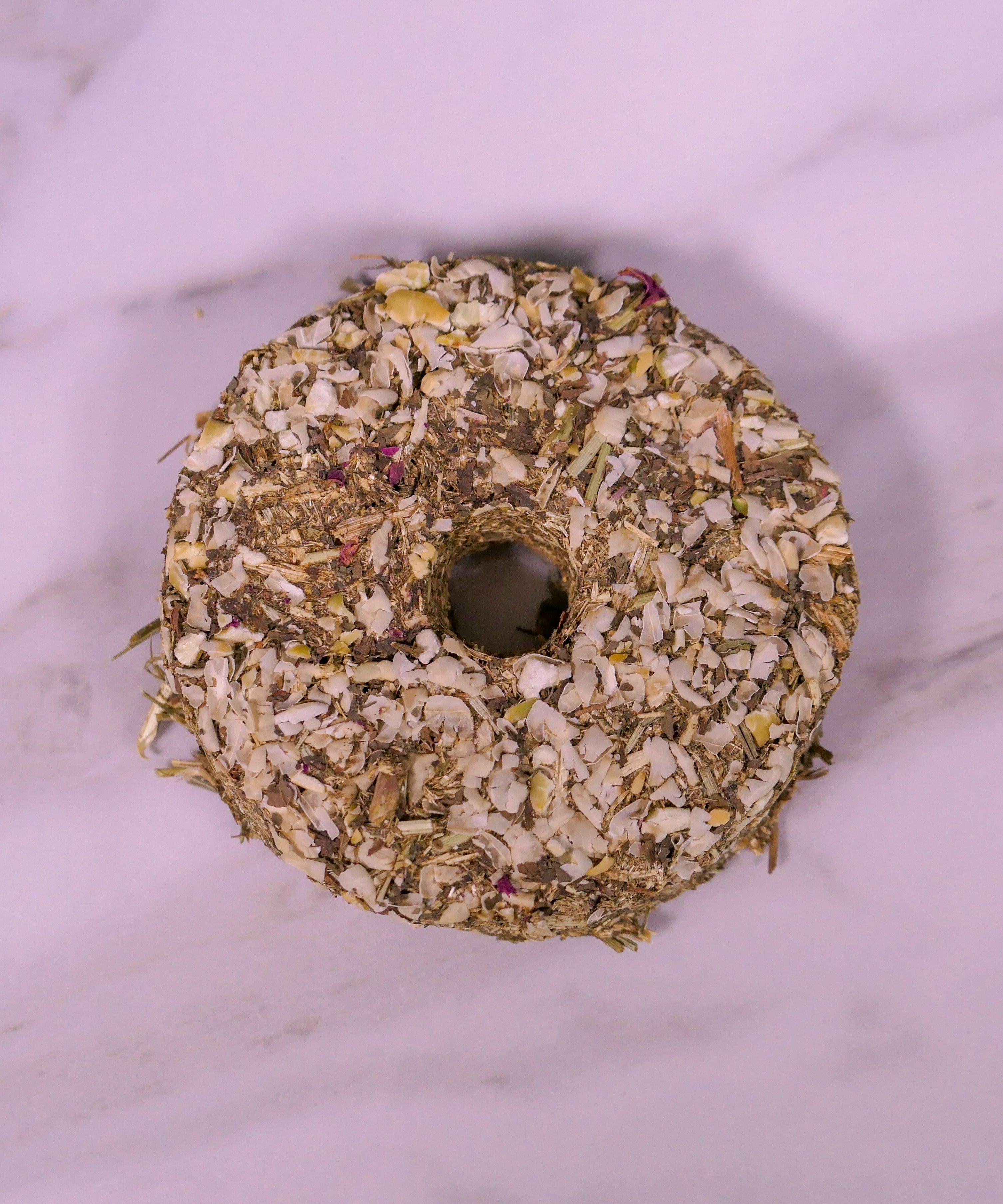 Forage Hay Doughnuts