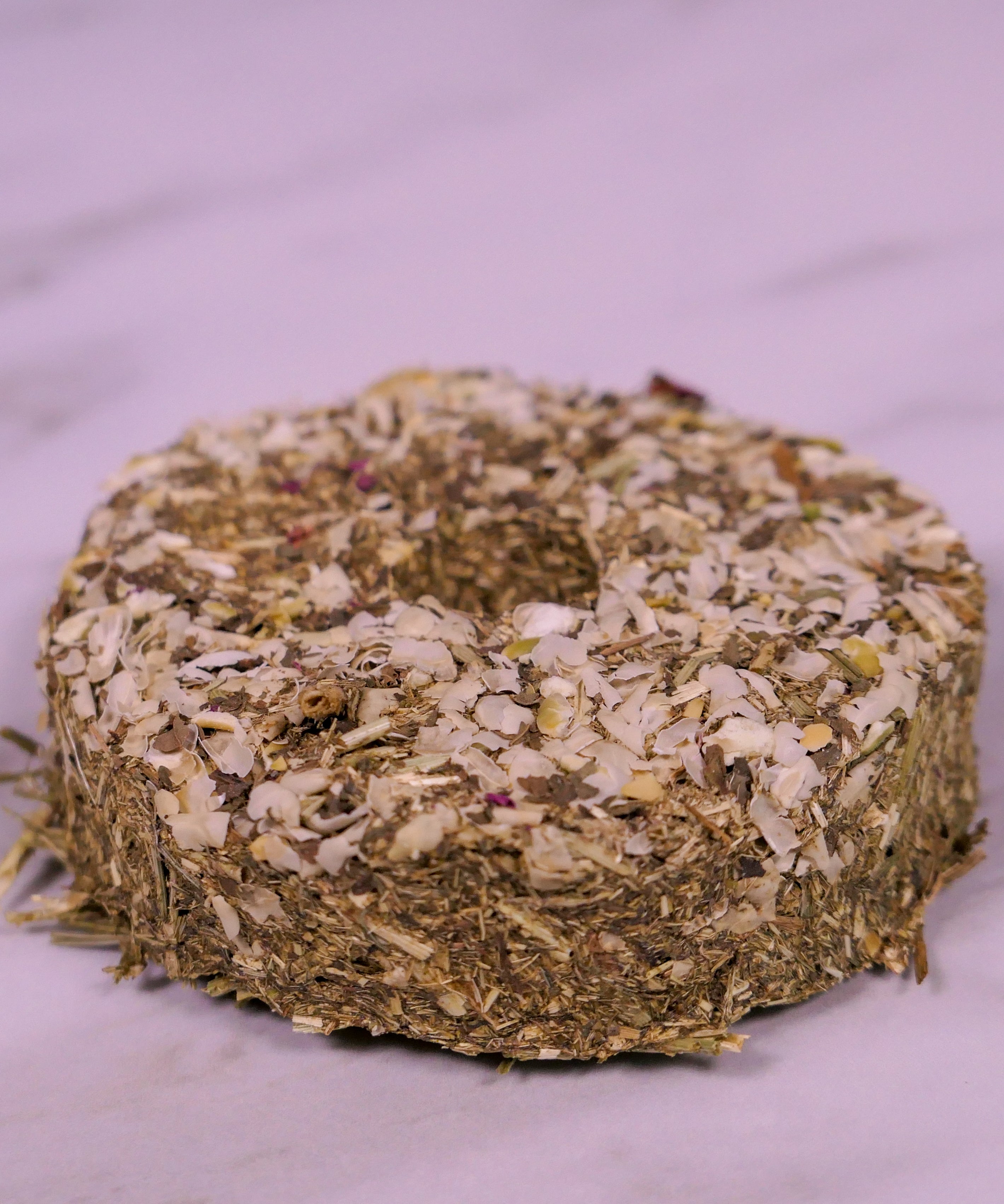 Forage Hay Doughnuts