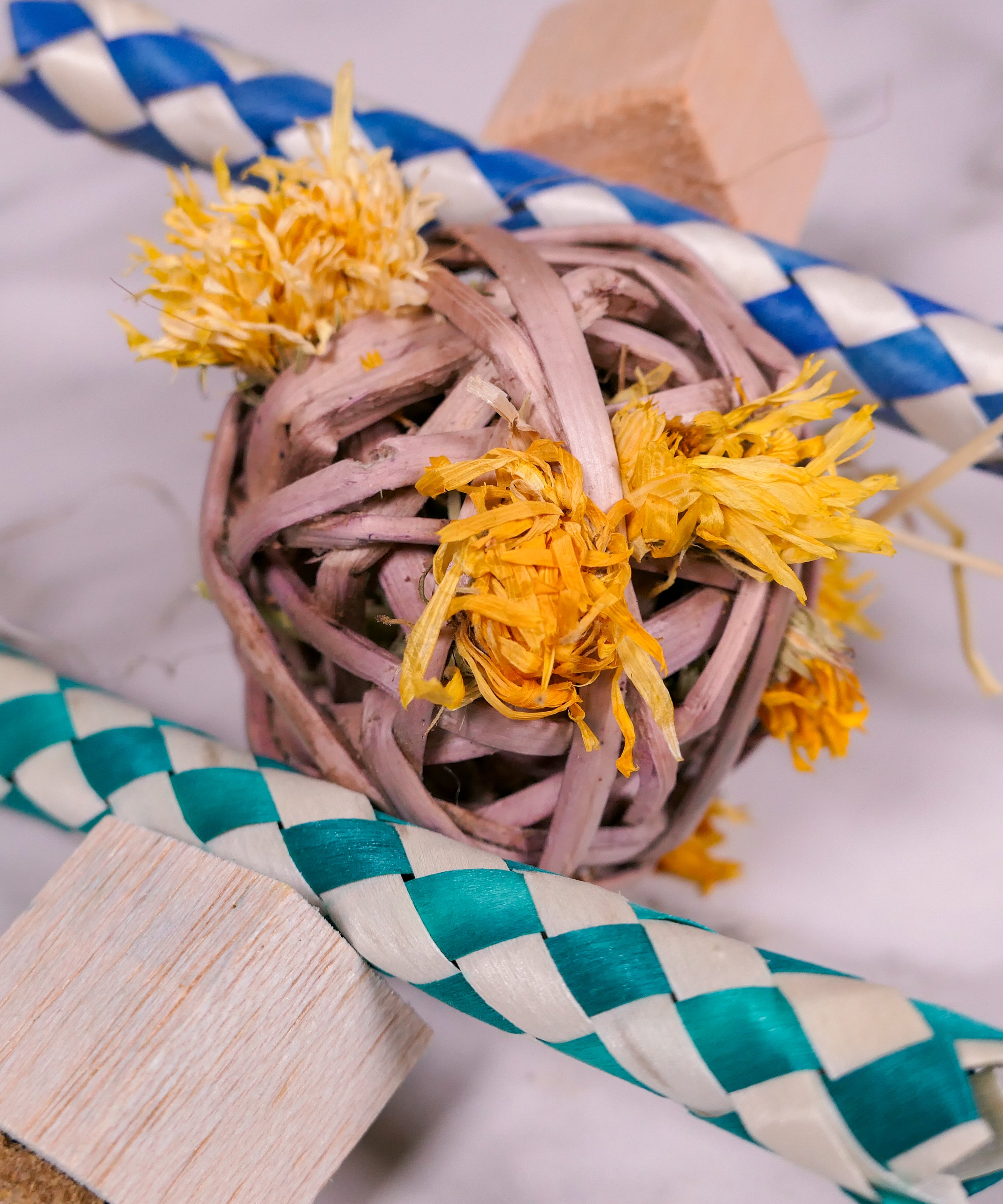 Fruity Floral Throw Toy