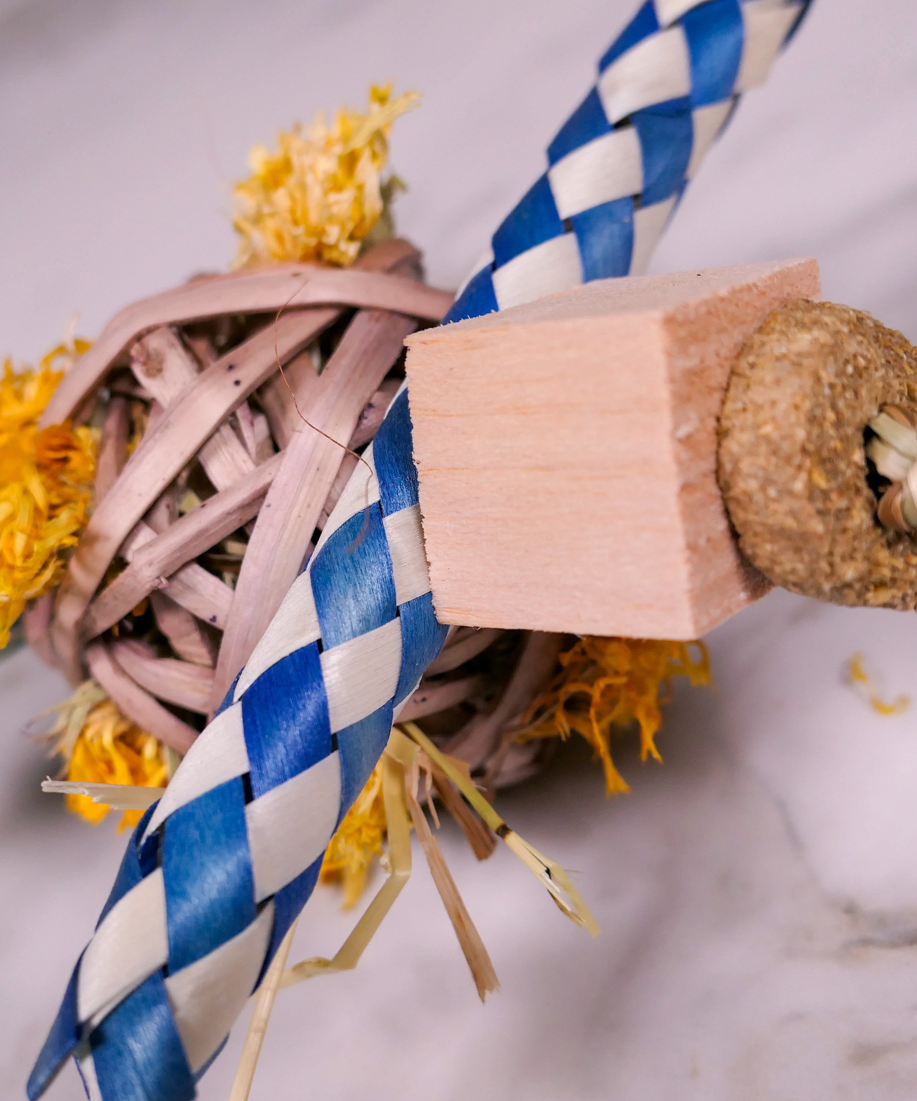 Fruity Floral Throw Toy