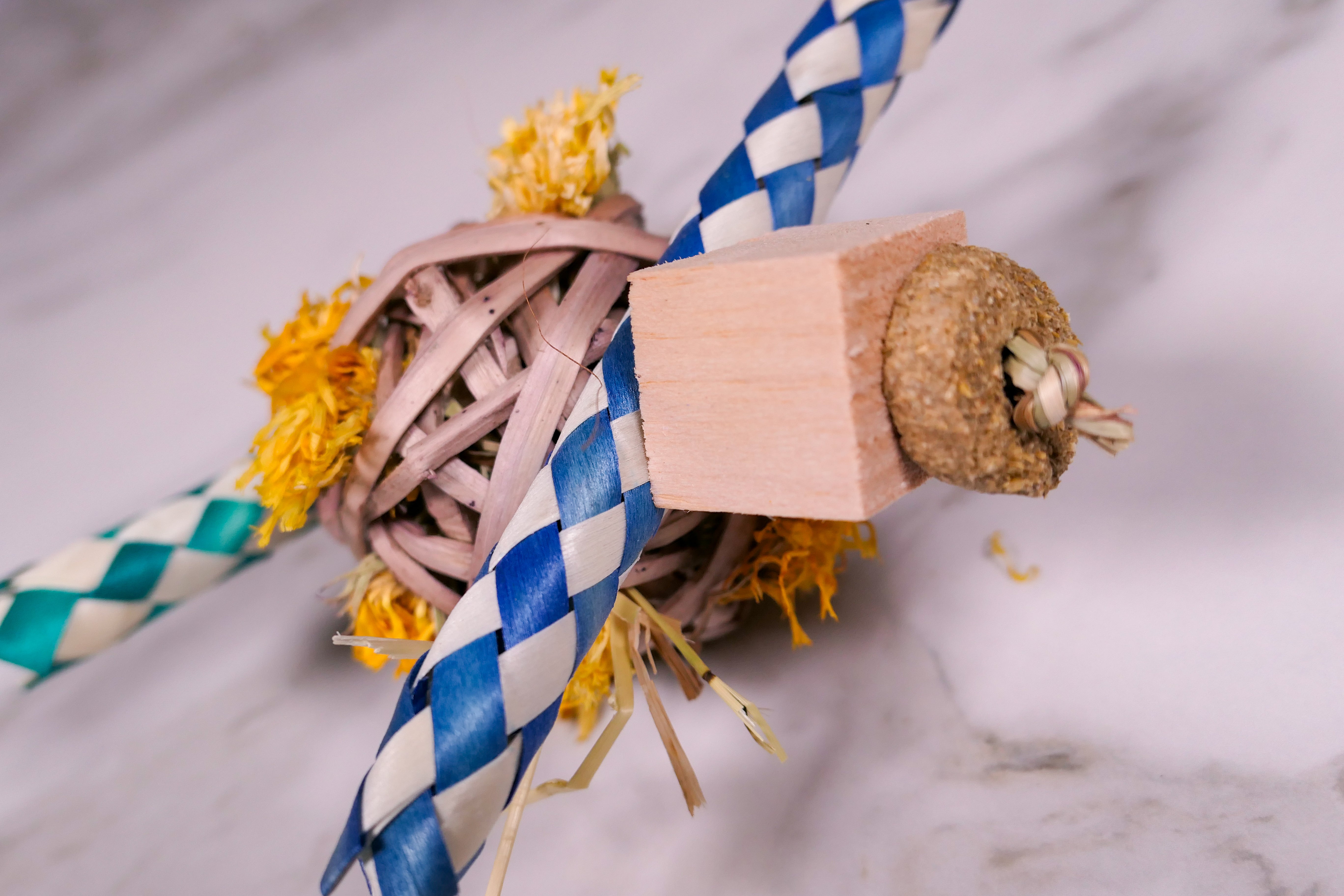 Fruity Floral Throw Toy