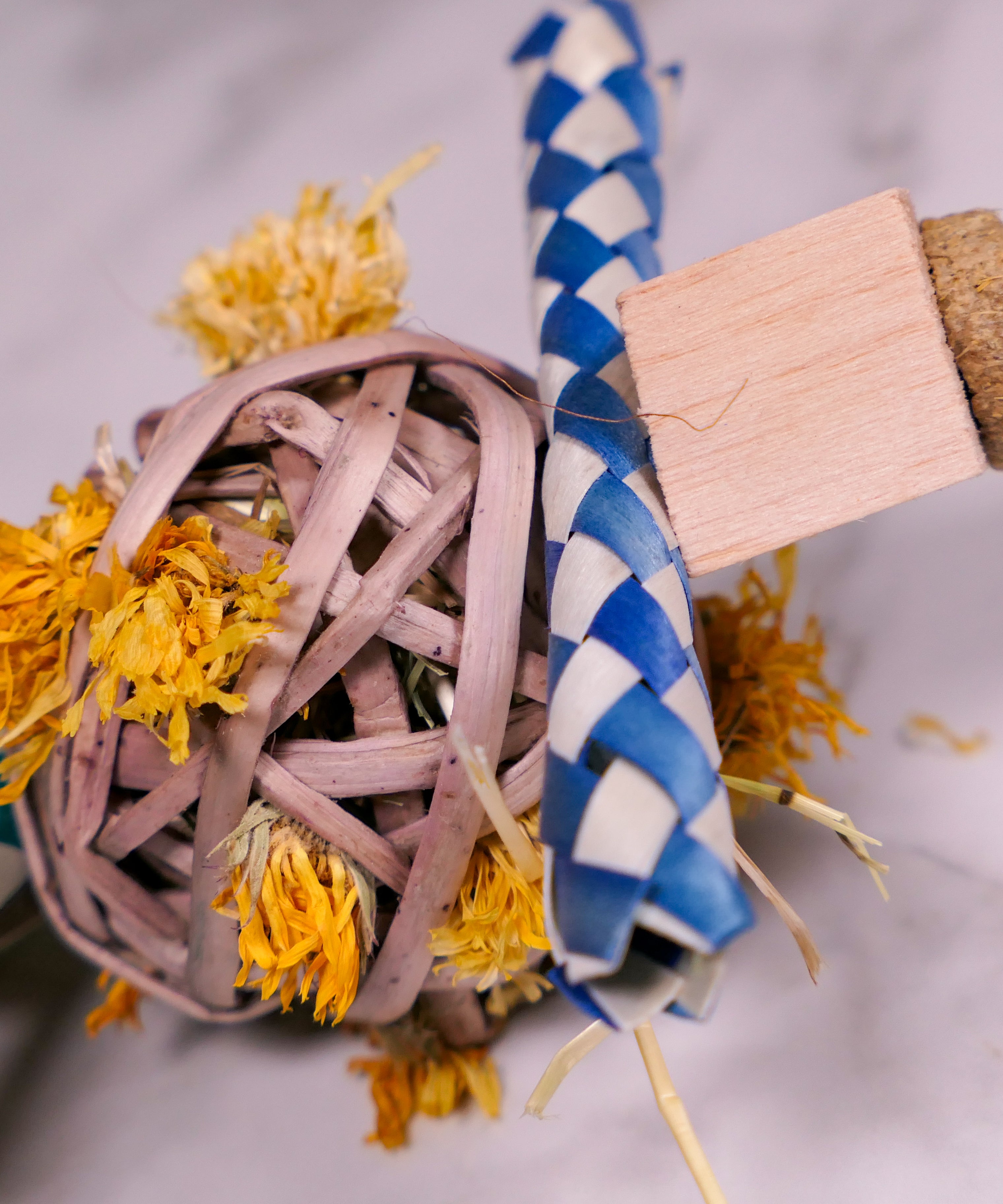 Fruity Floral Throw Toy