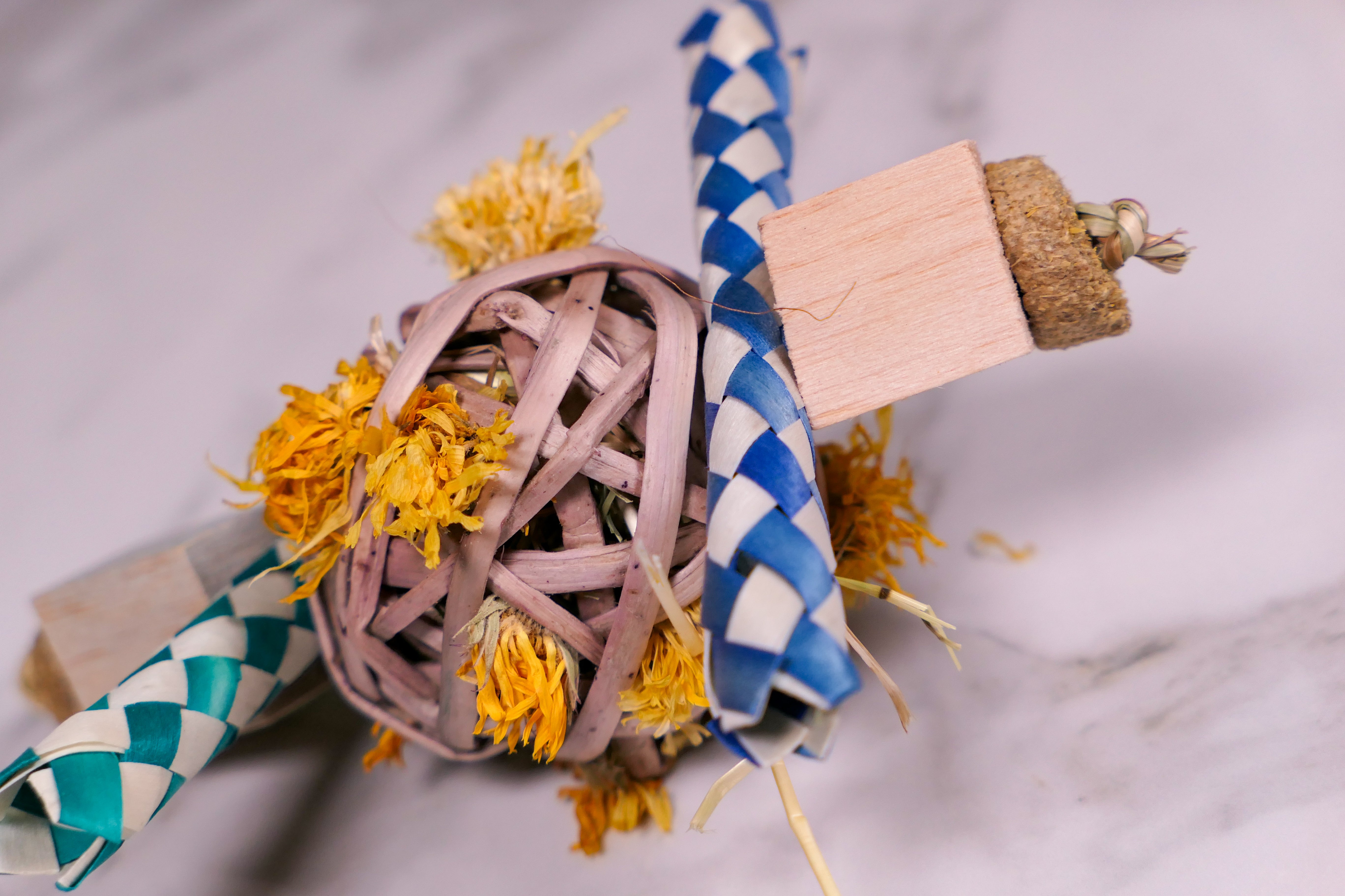 Fruity Floral Throw Toy