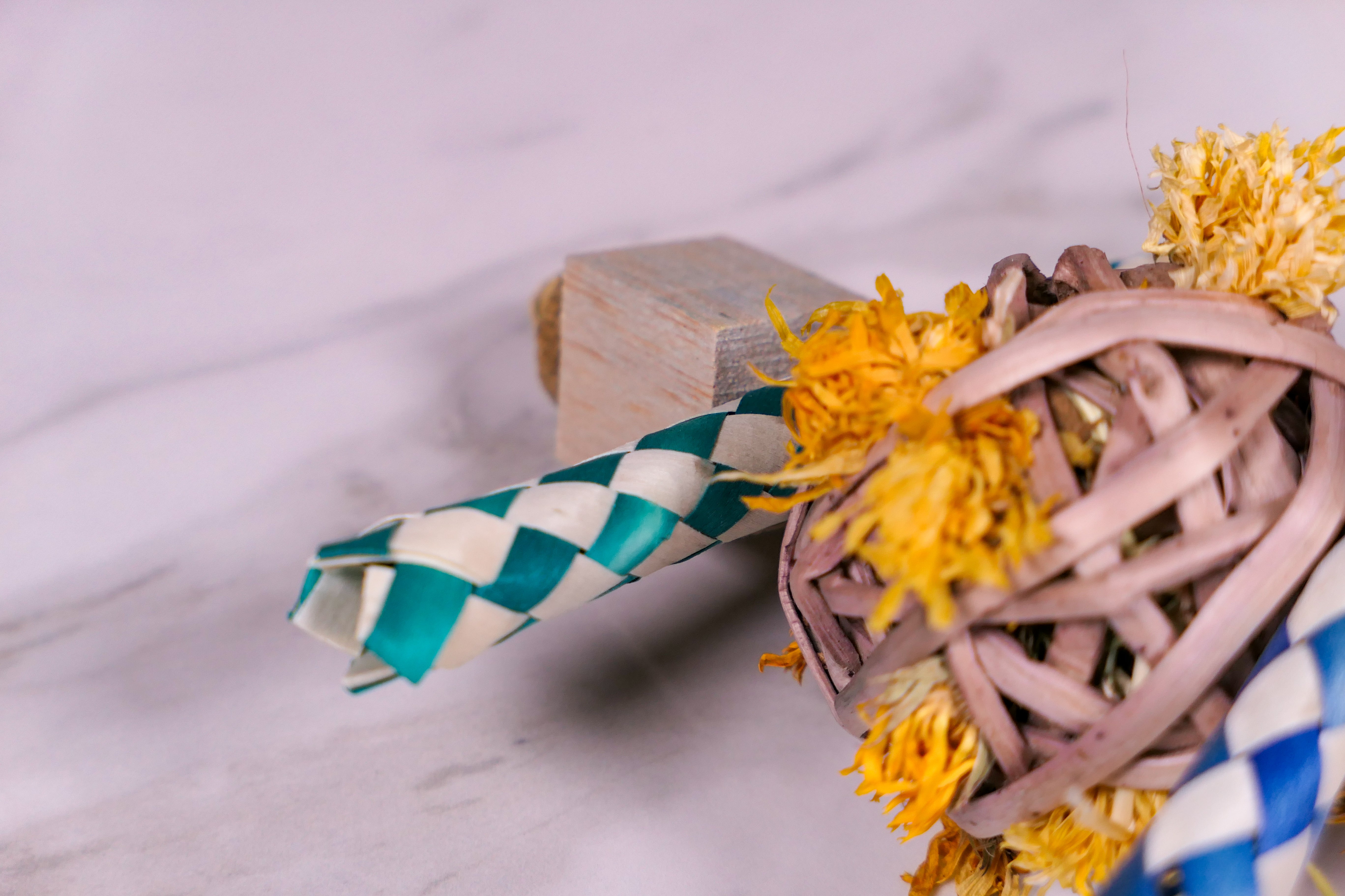 Fruity Floral Throw Toy