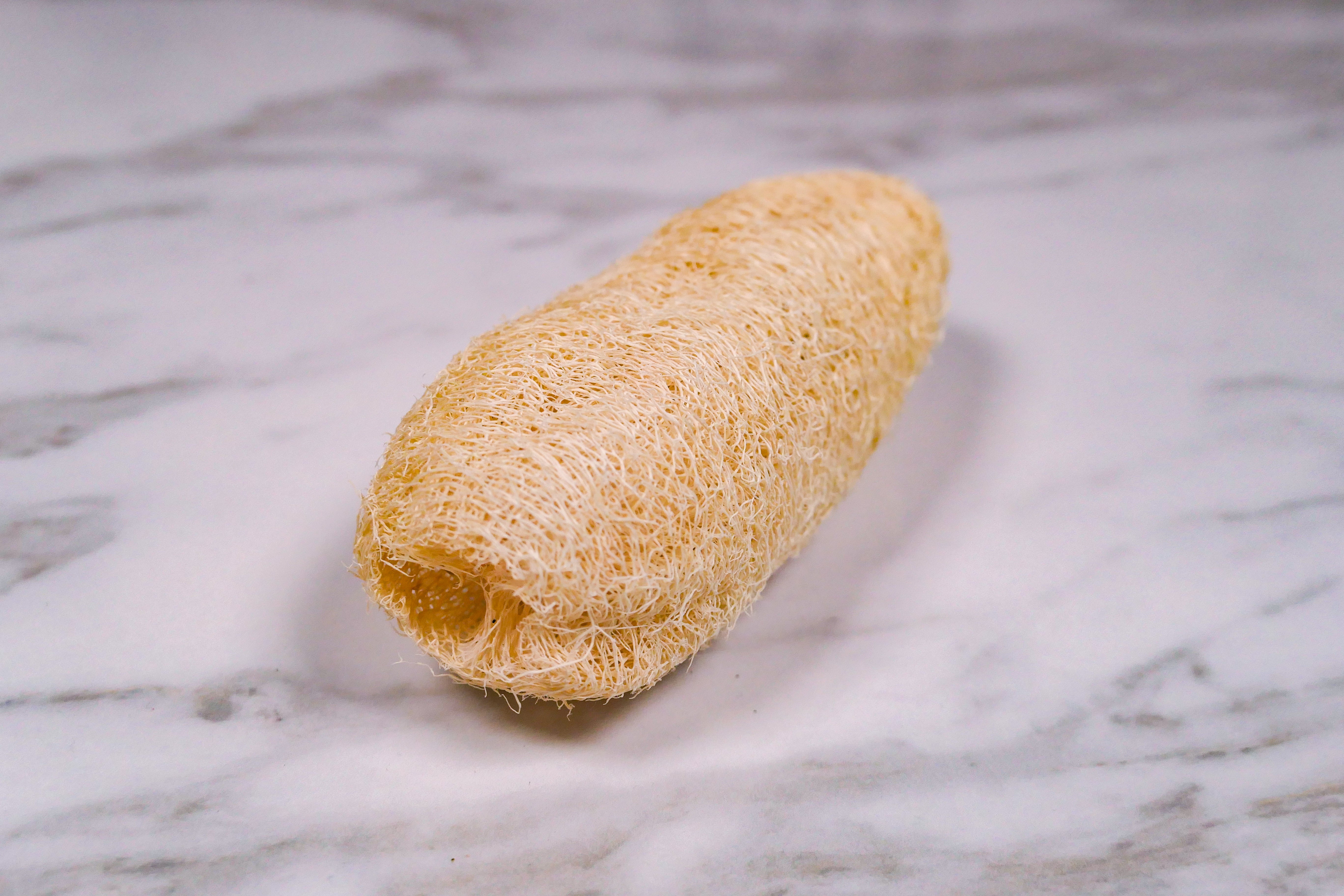 Large natural loofah chew