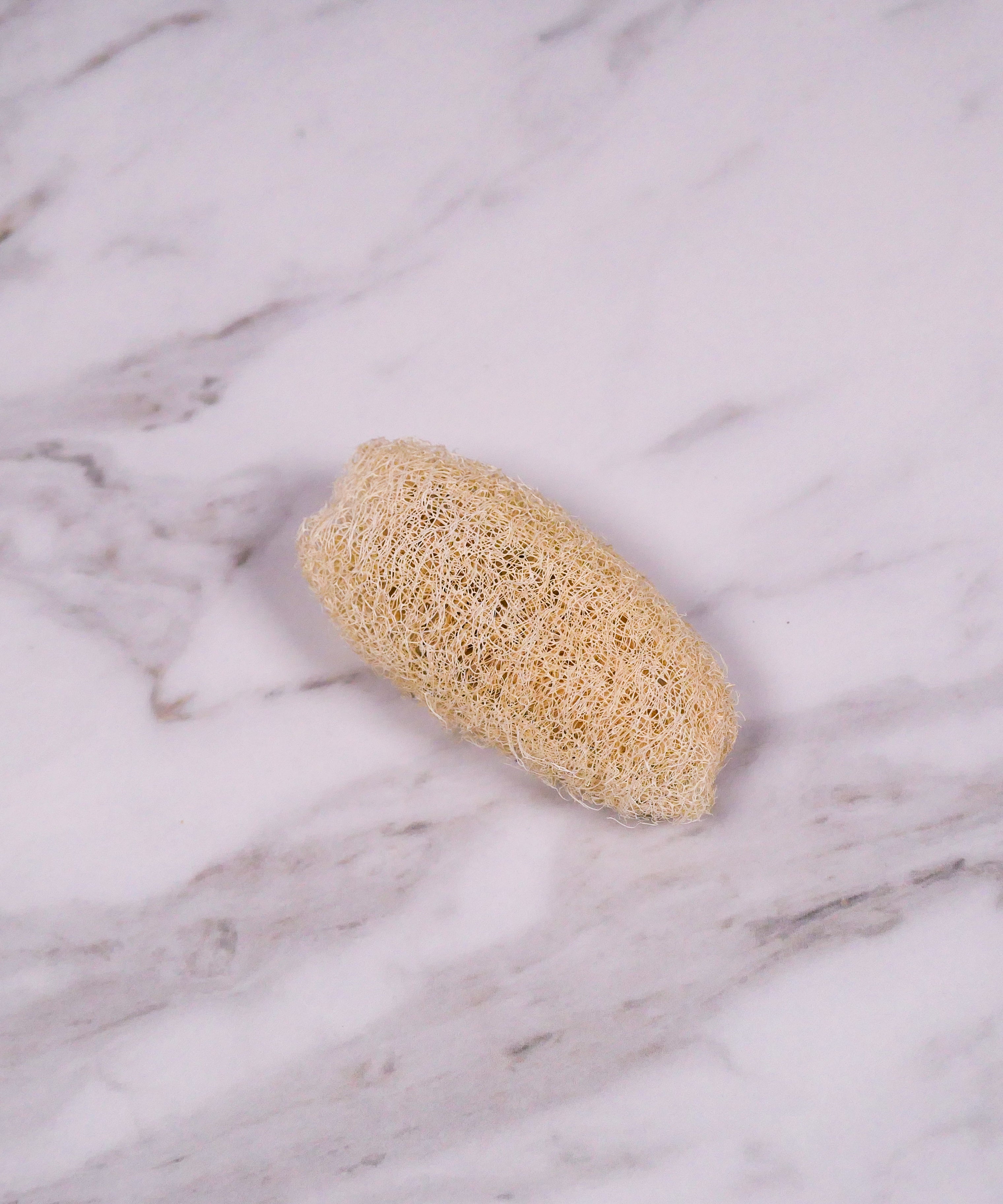 Mini natural loofah chew