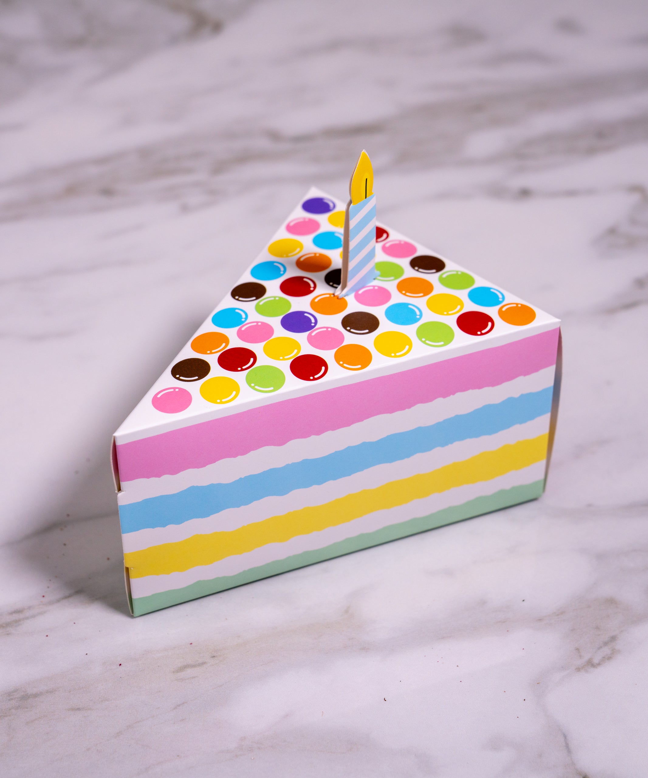 Happy Birthday Cake Slice