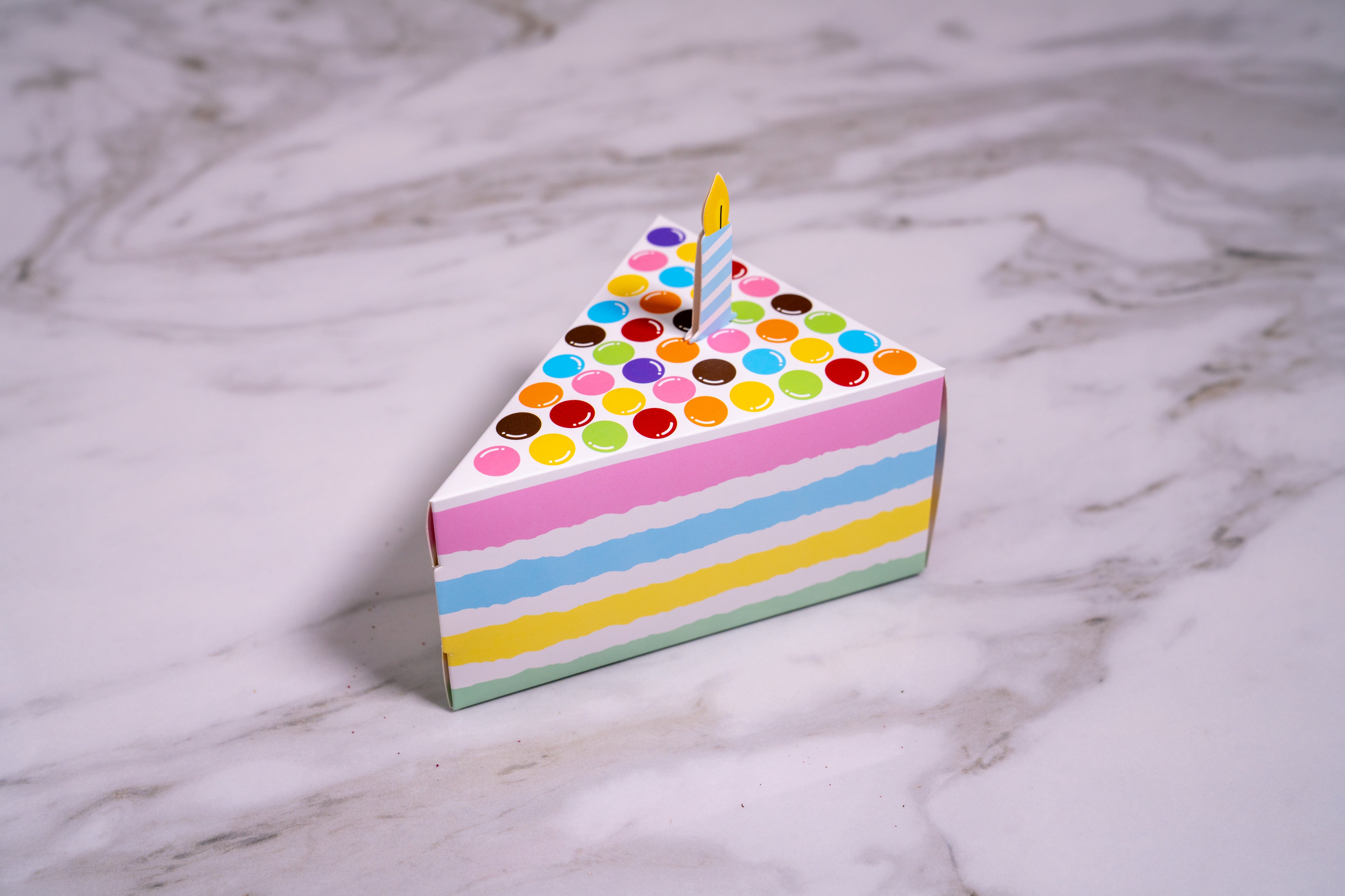 Happy Birthday Cake Slice