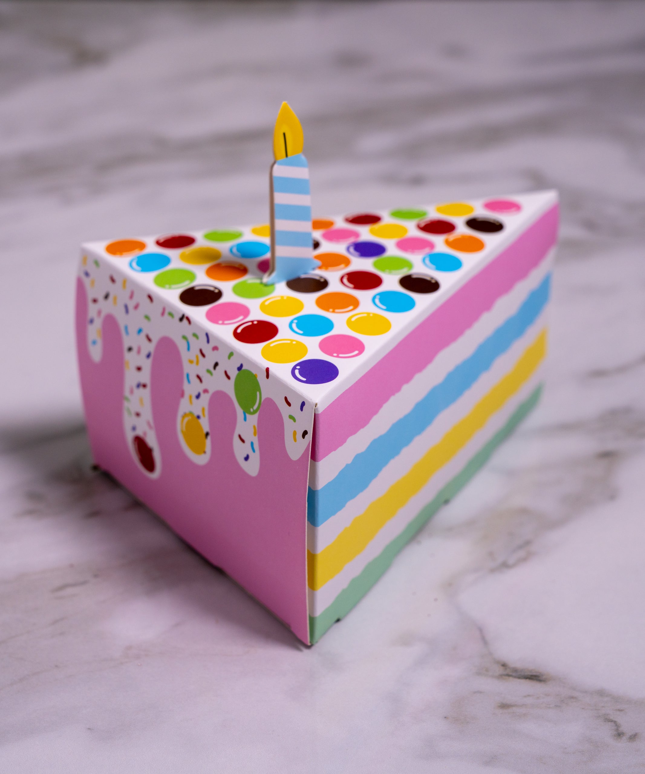 Happy Birthday Cake Slice