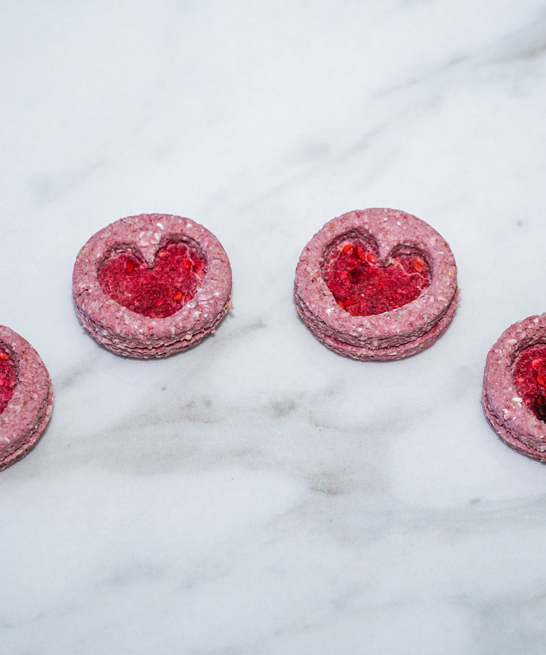 Heart Jam Sandwich Cookies