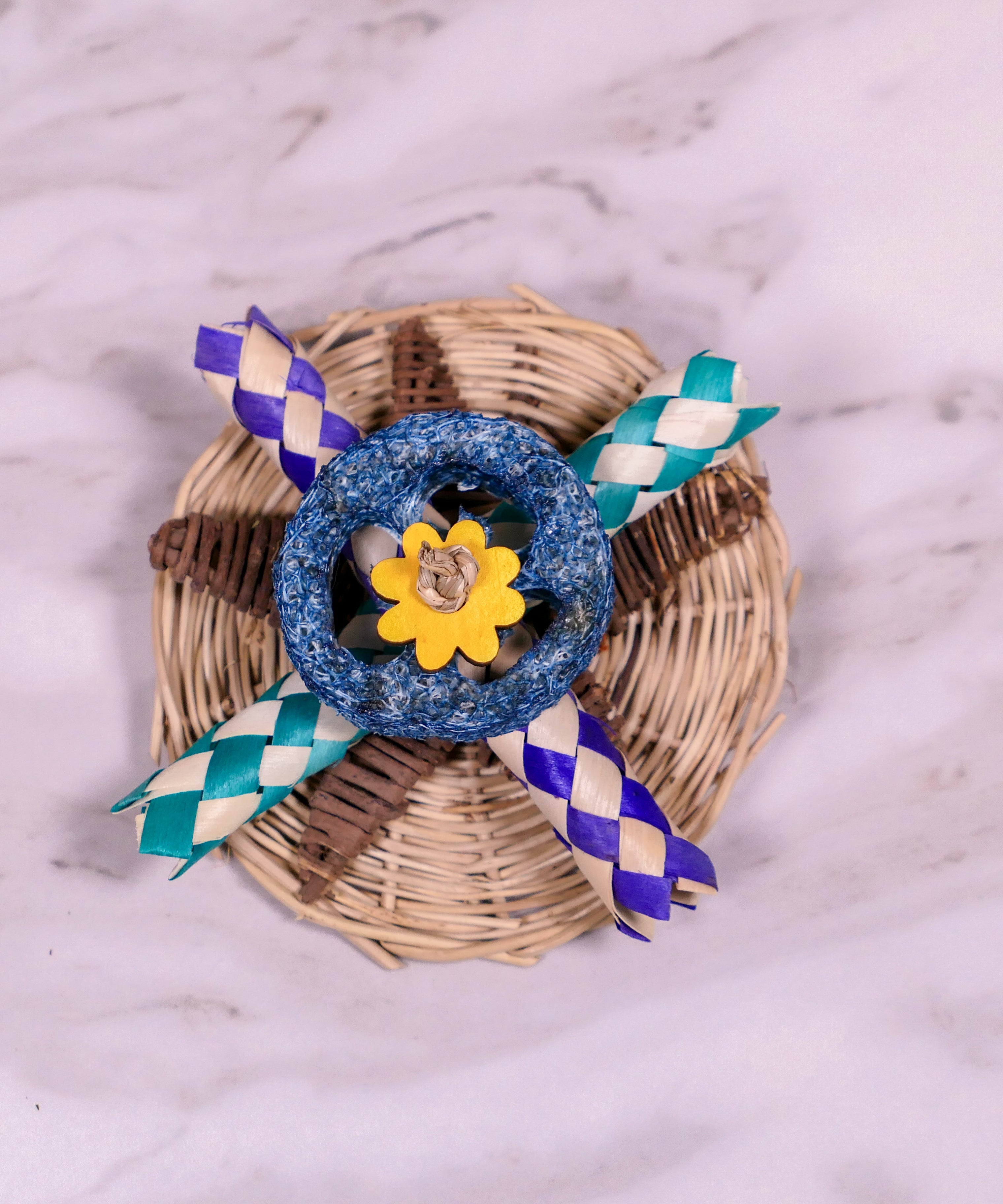 Loofah Puzzle Chew Toy