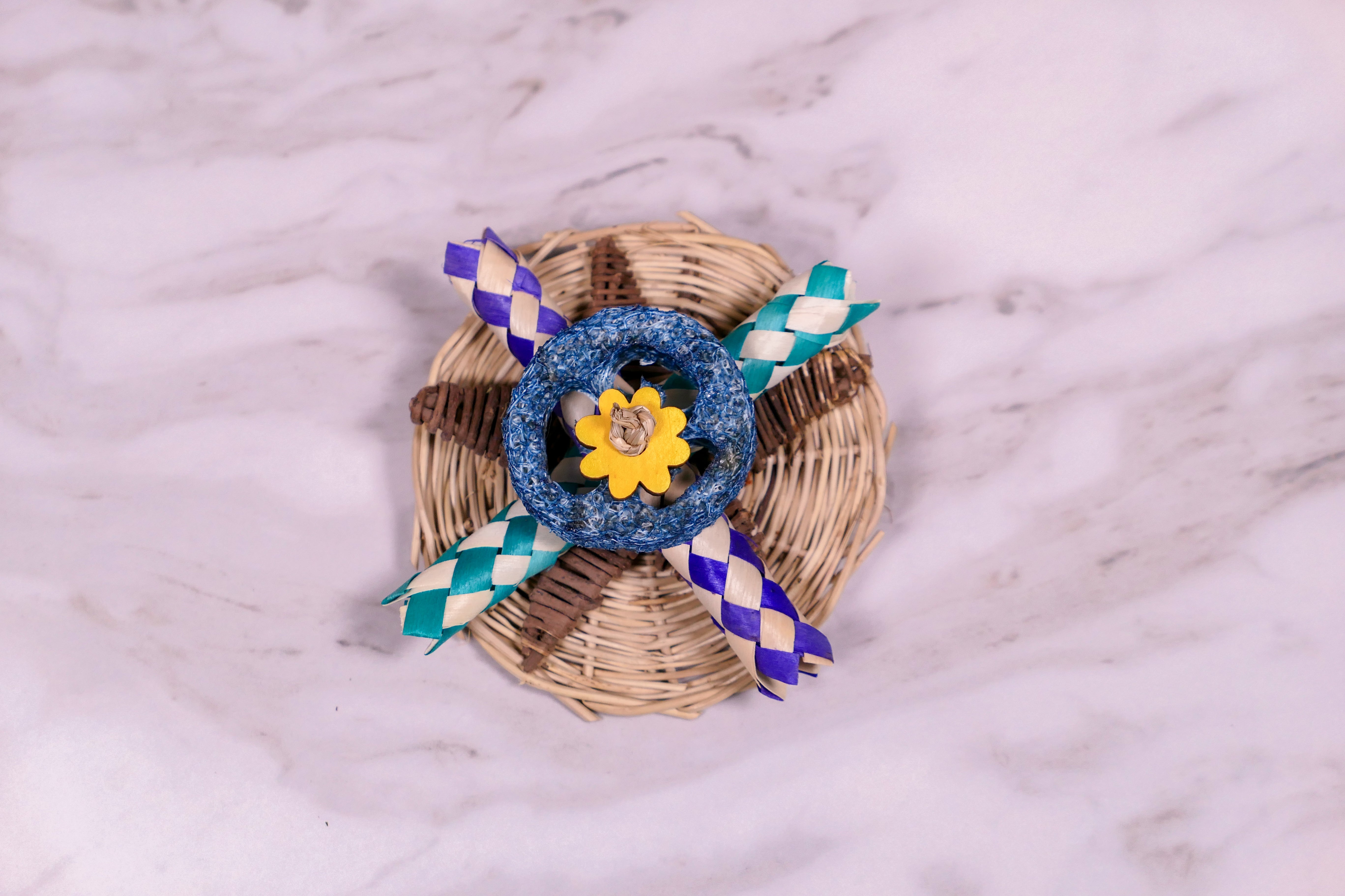 Loofah Puzzle Chew Toy