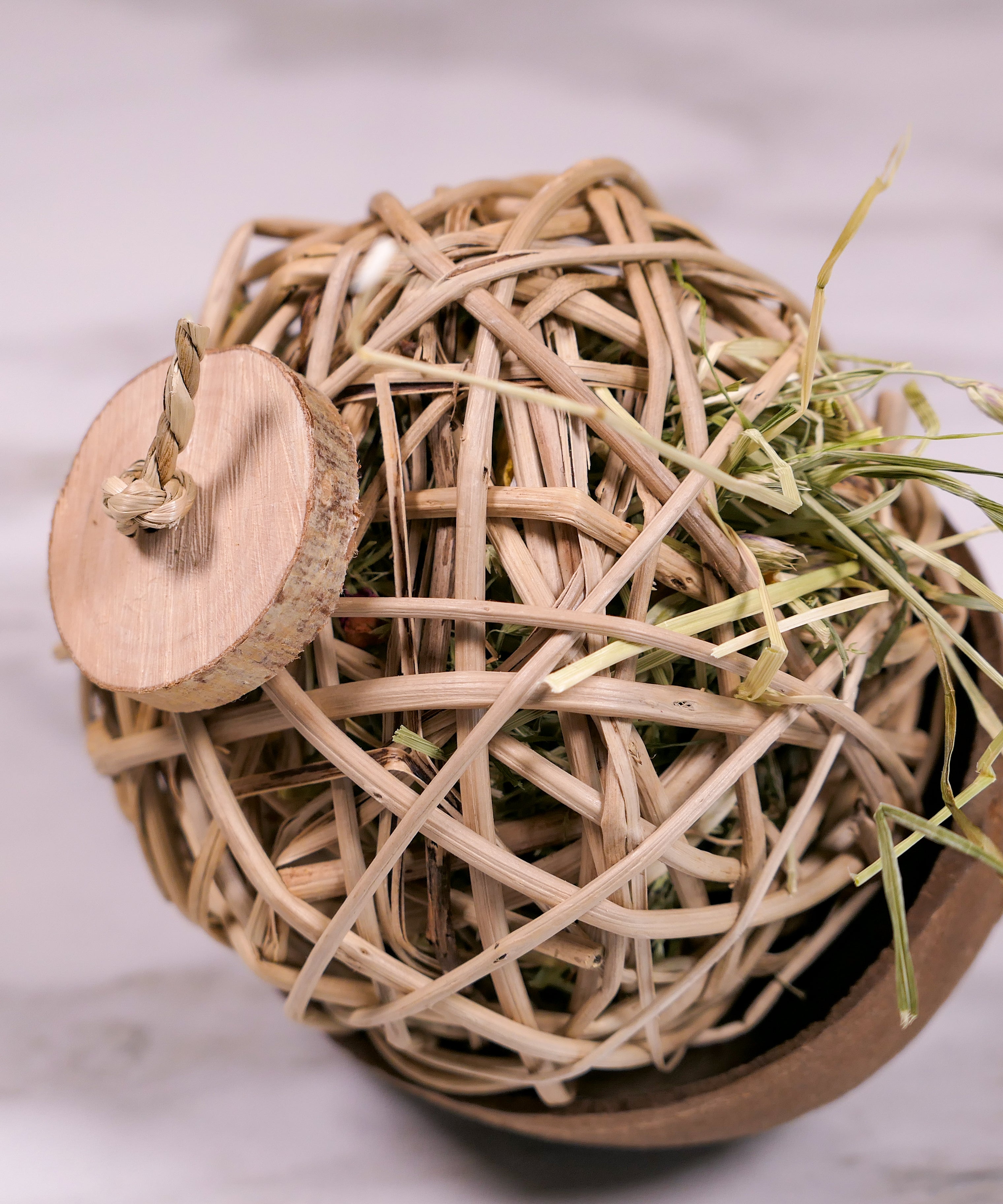 Stuffed Vine Coconut Boat Toy