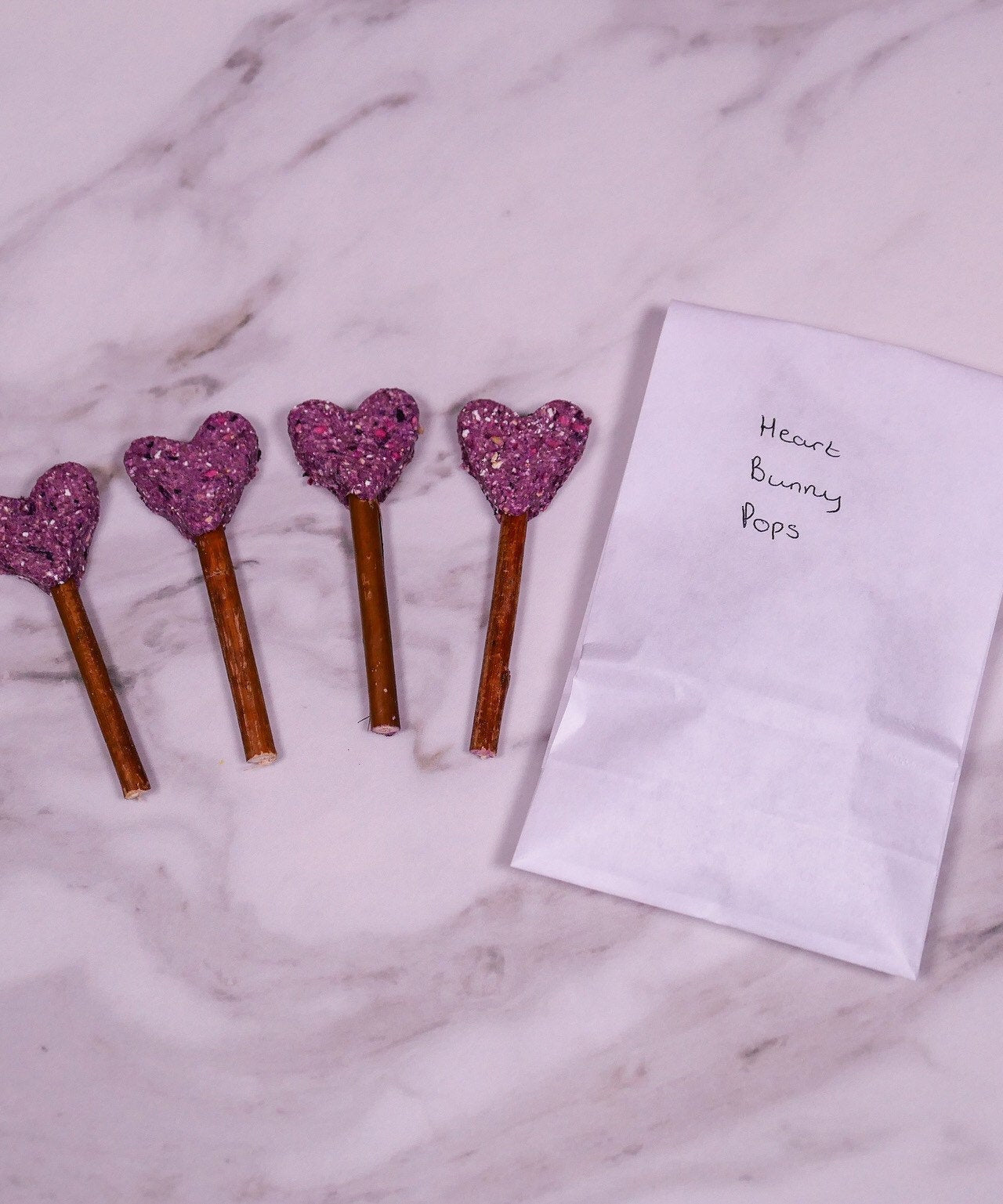 Heart Pops Treat Bag