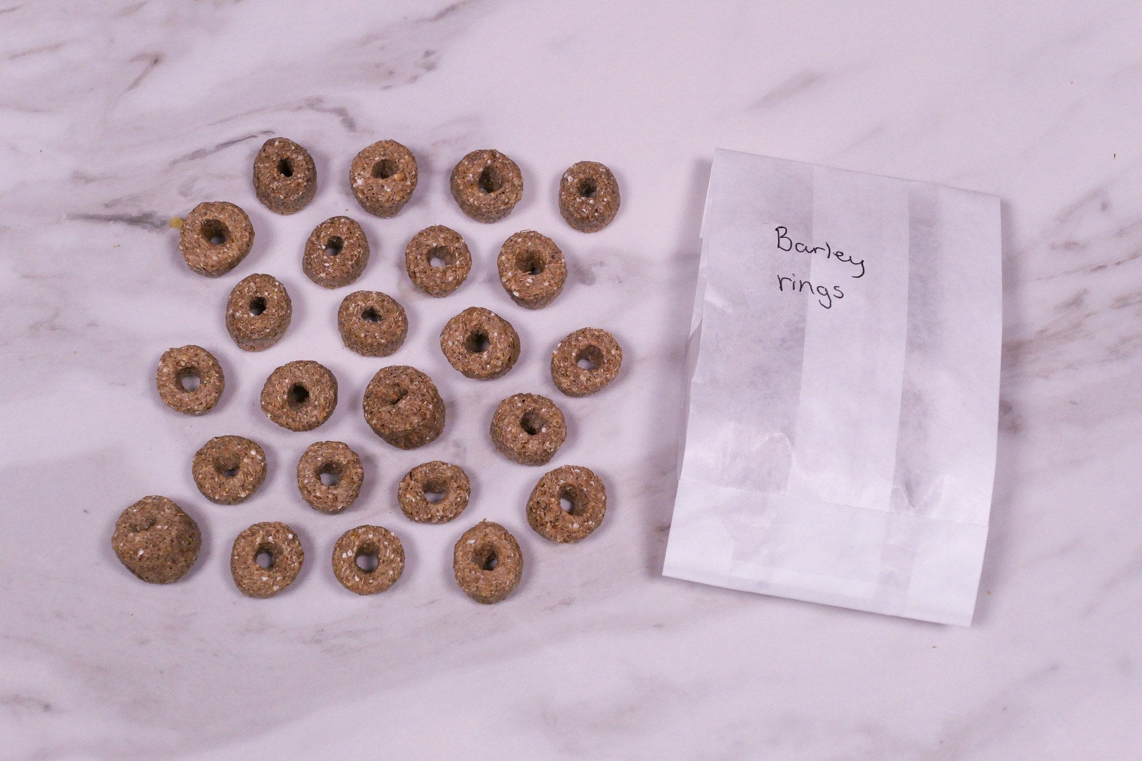 Barley Rings and Bites Treat Bag