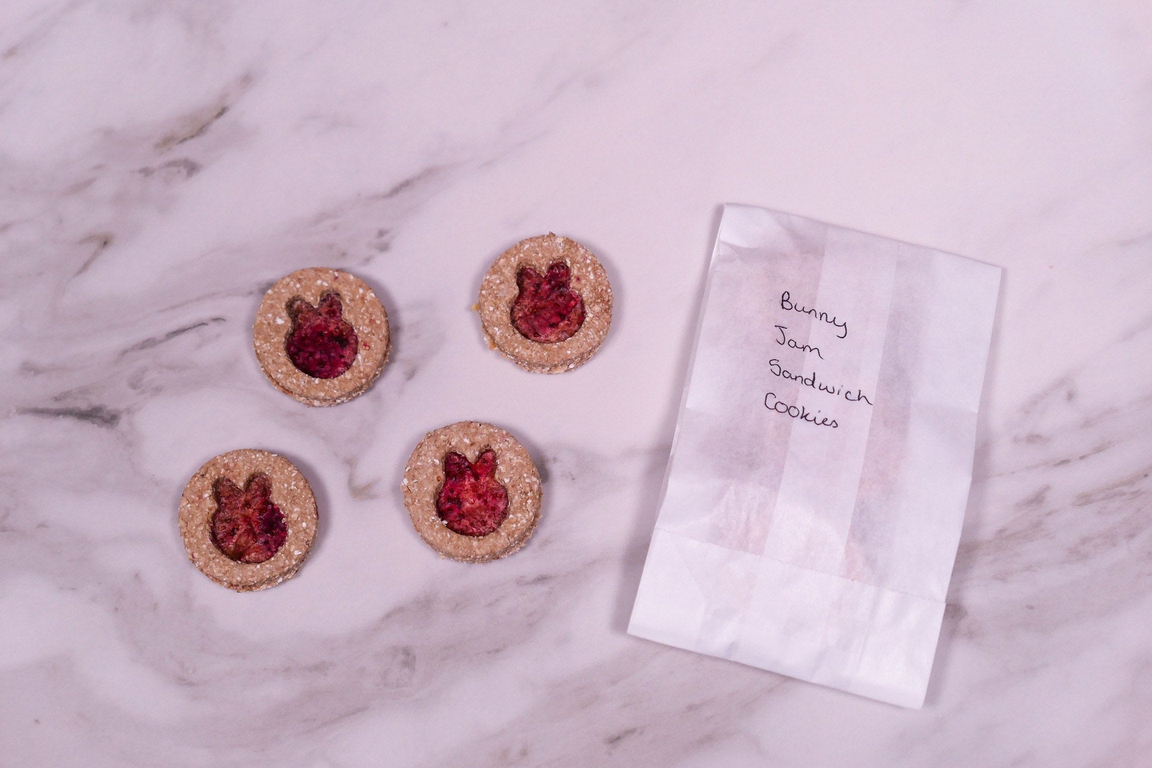 Jam Sandwich Cookies Treat Bag