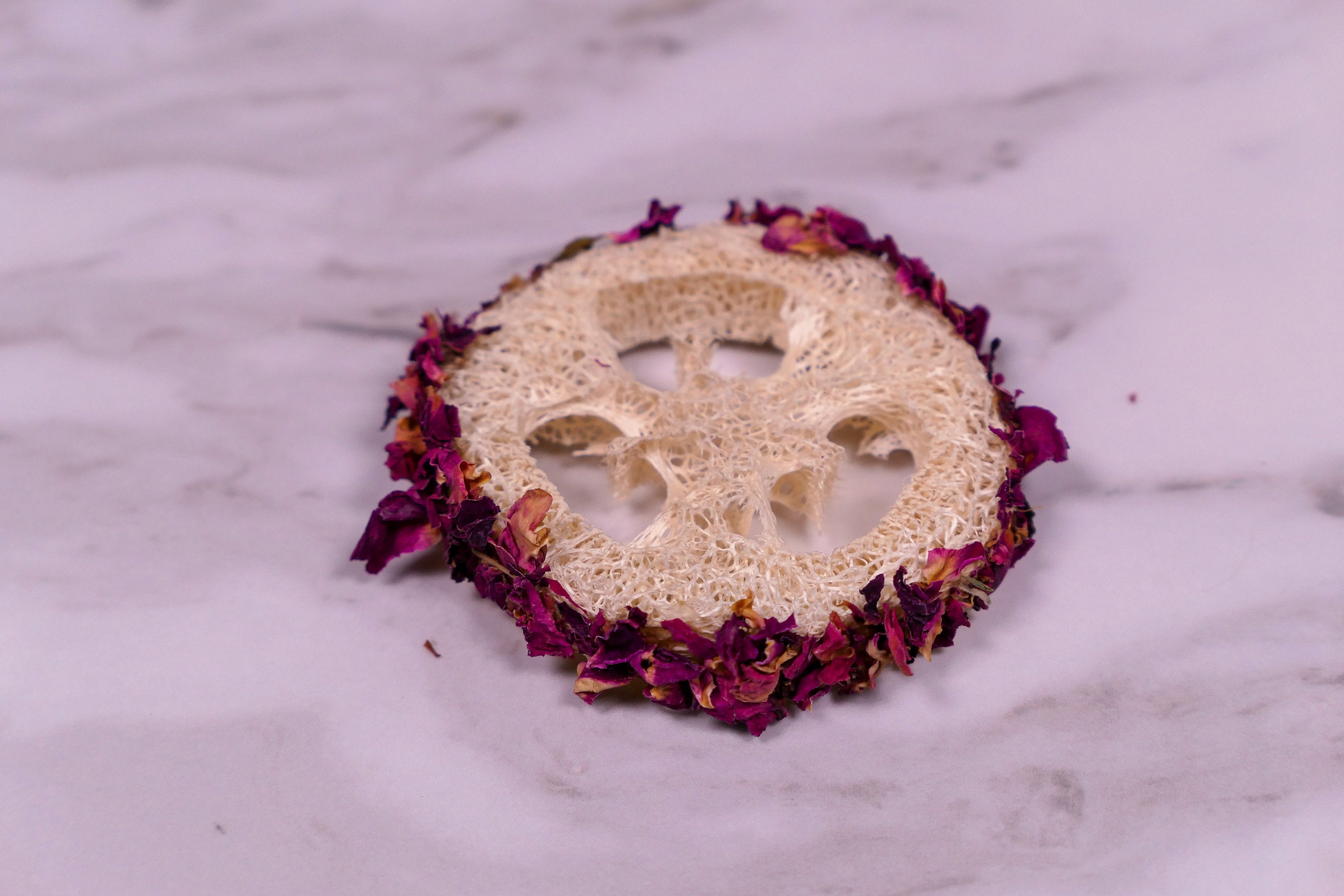 Floral Loofahs