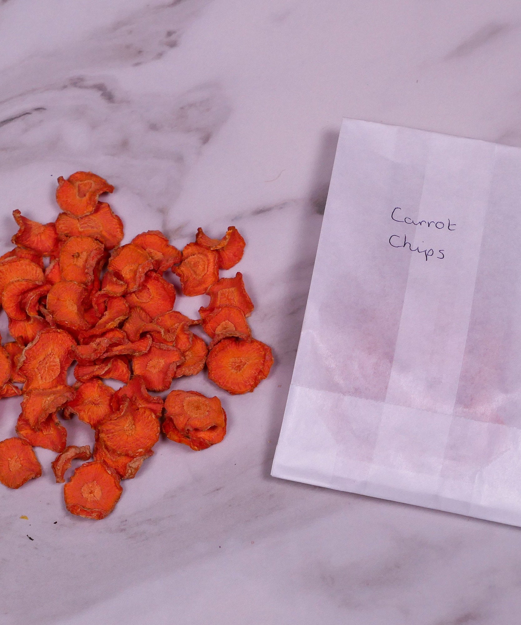 Dried Carrot Chips