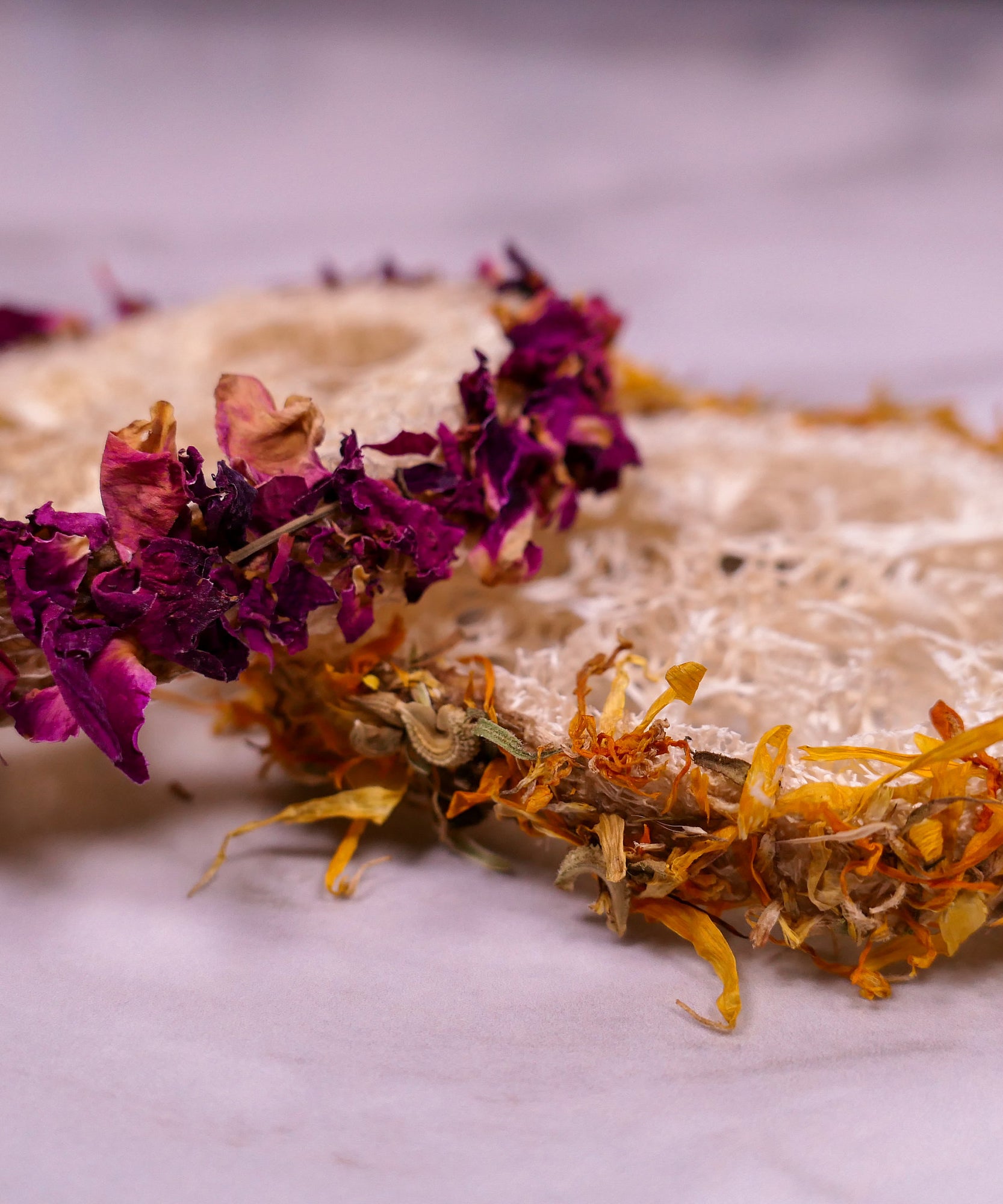 Floral Loofahs