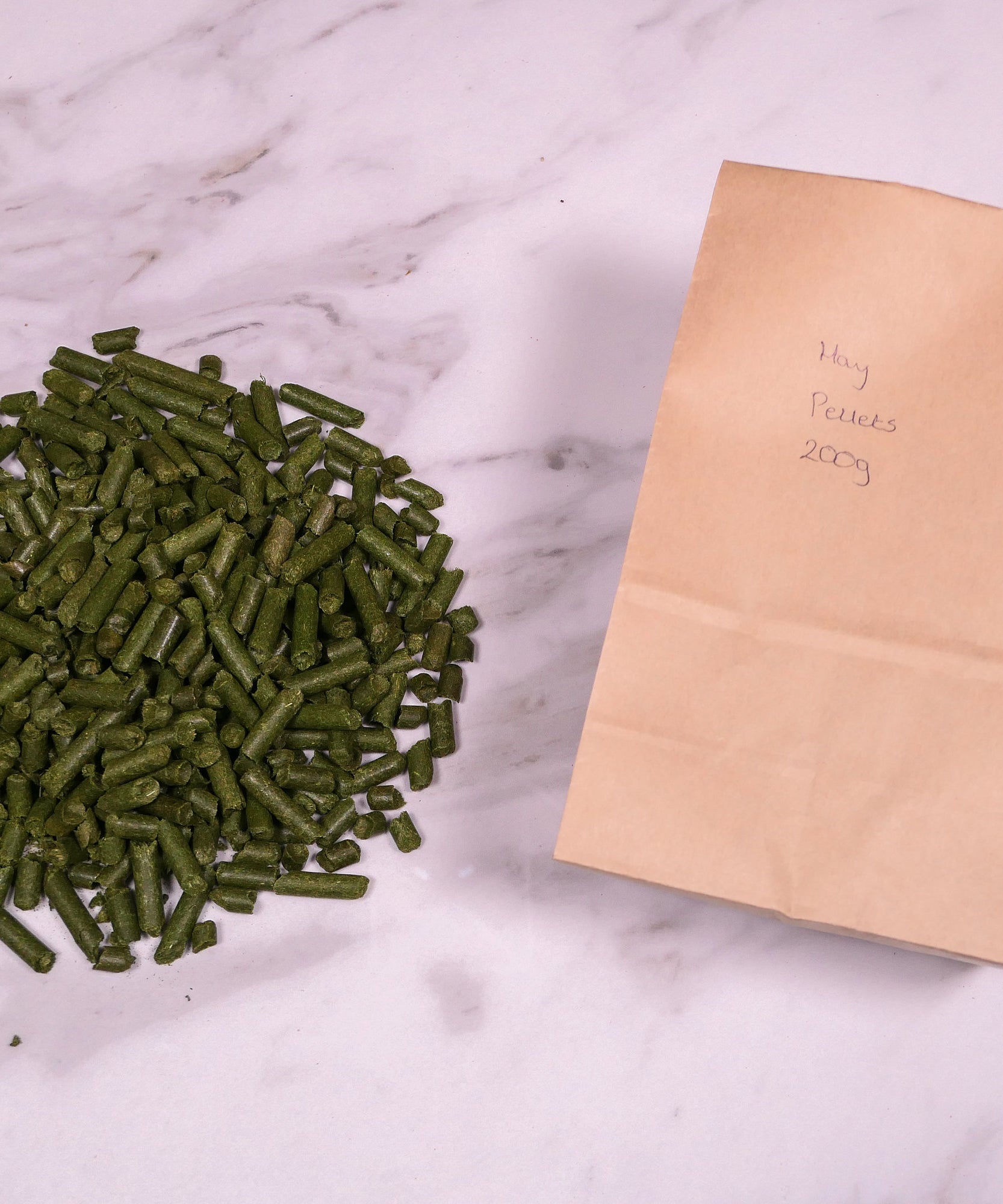 Hay Pellets 200g Forage Bag