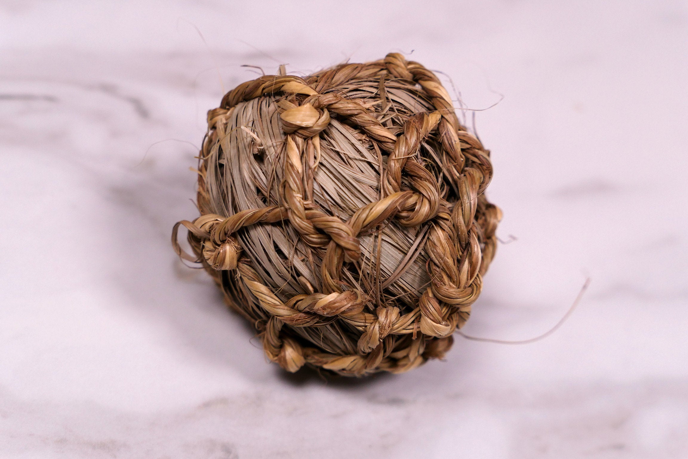 Seagrass Rope Ball Chew Toy