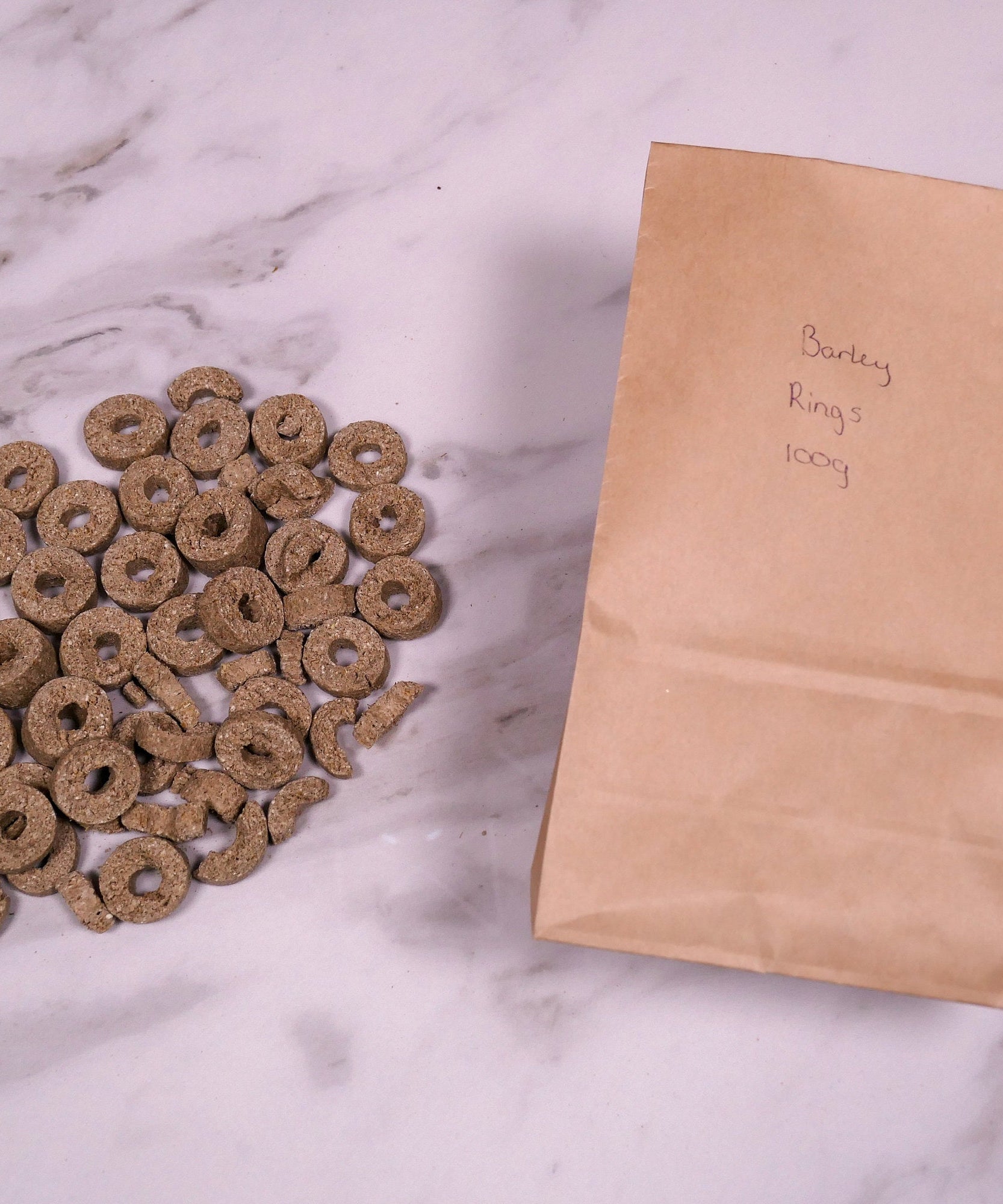 Barley Rings and Bites Forage Bag