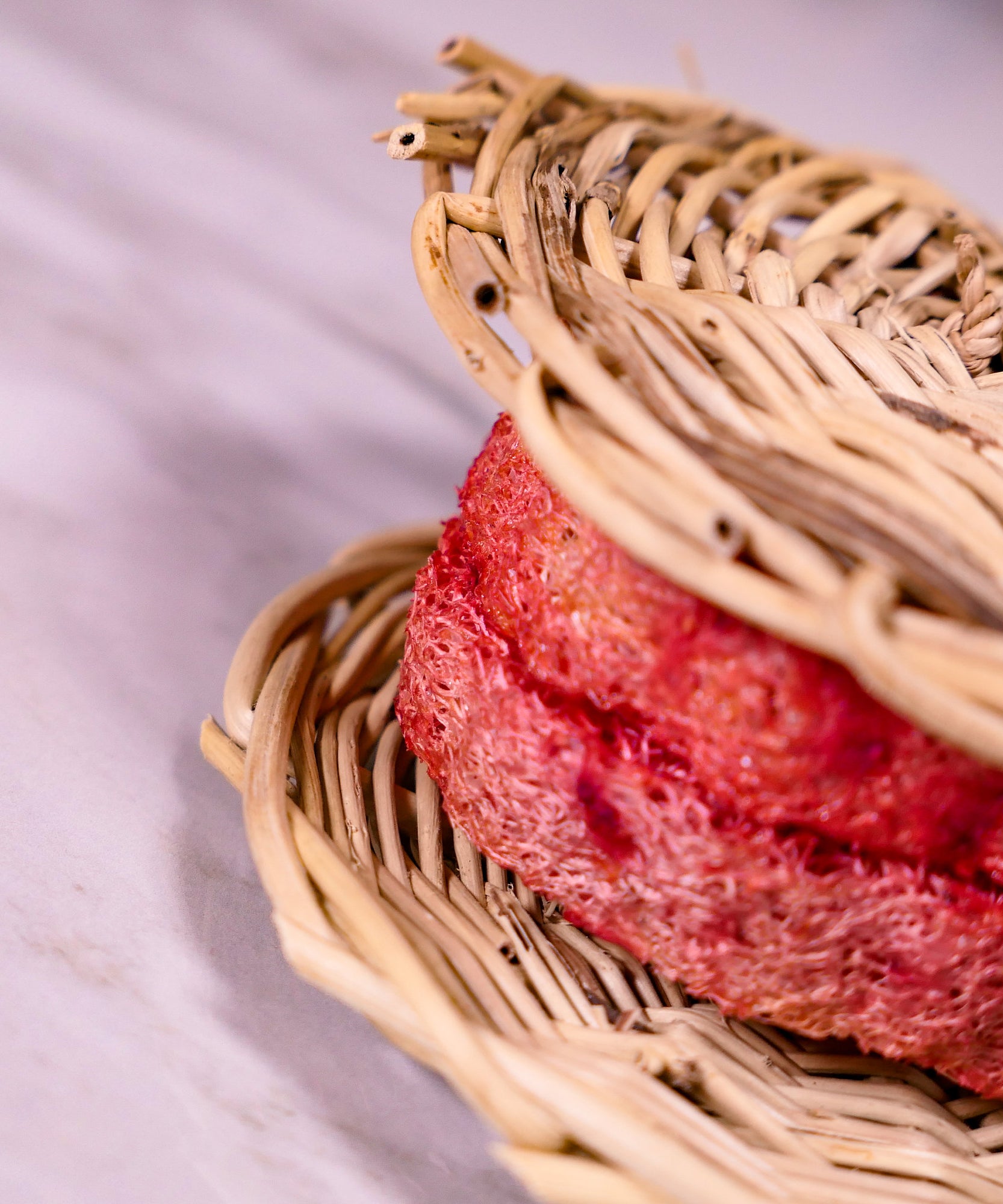 Loofah Macaroon Chew Toy