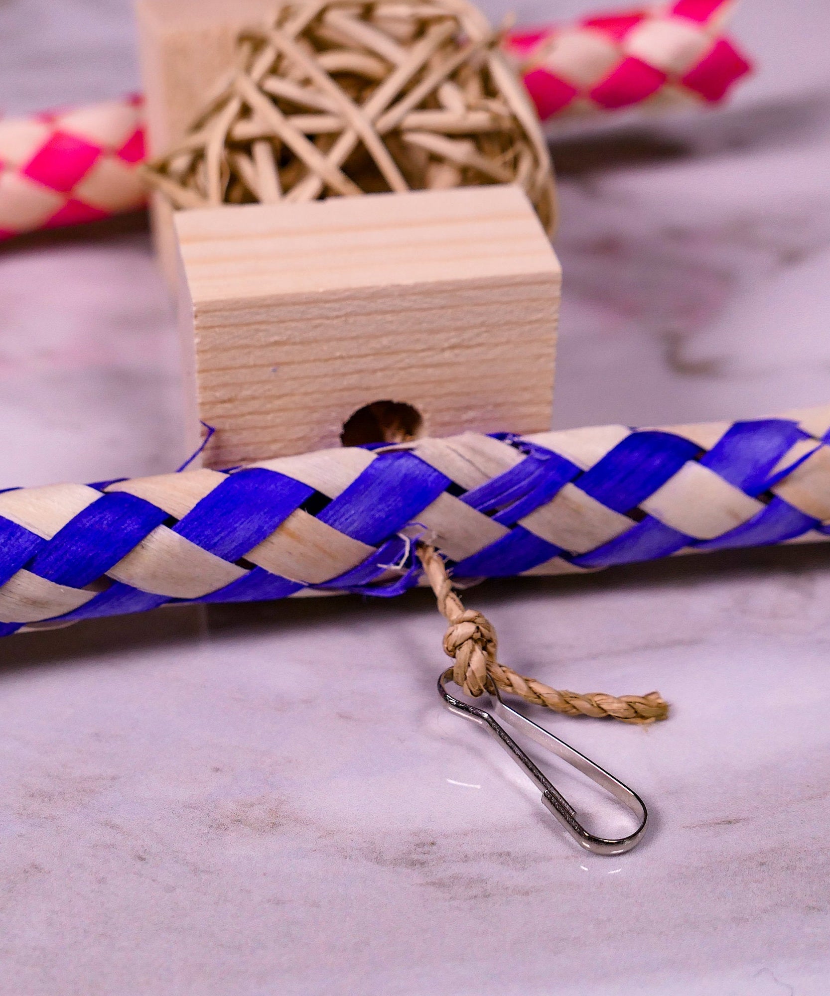 Hanging Party Popper Chew Toy