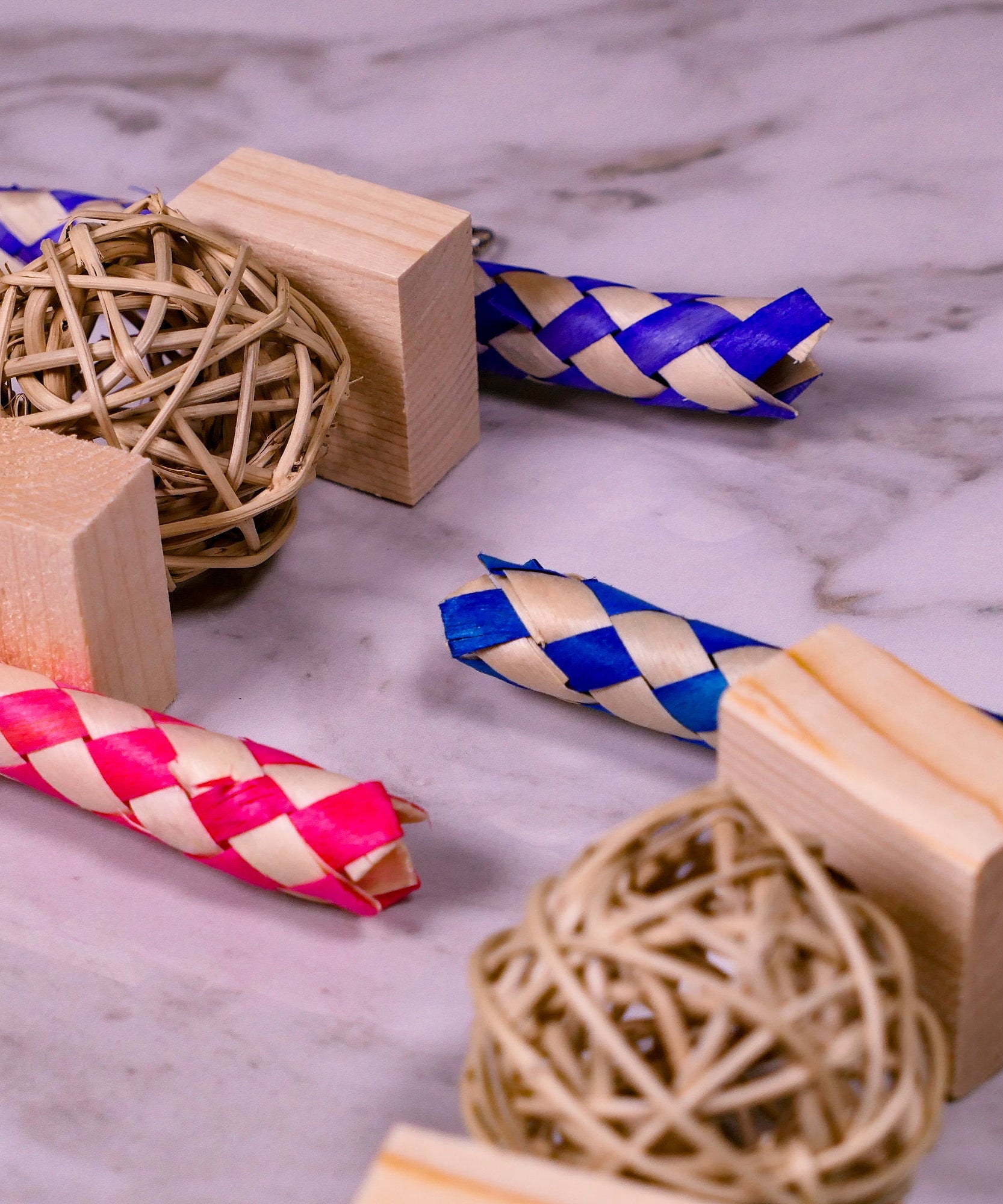 Hanging Party Popper Chew Toy