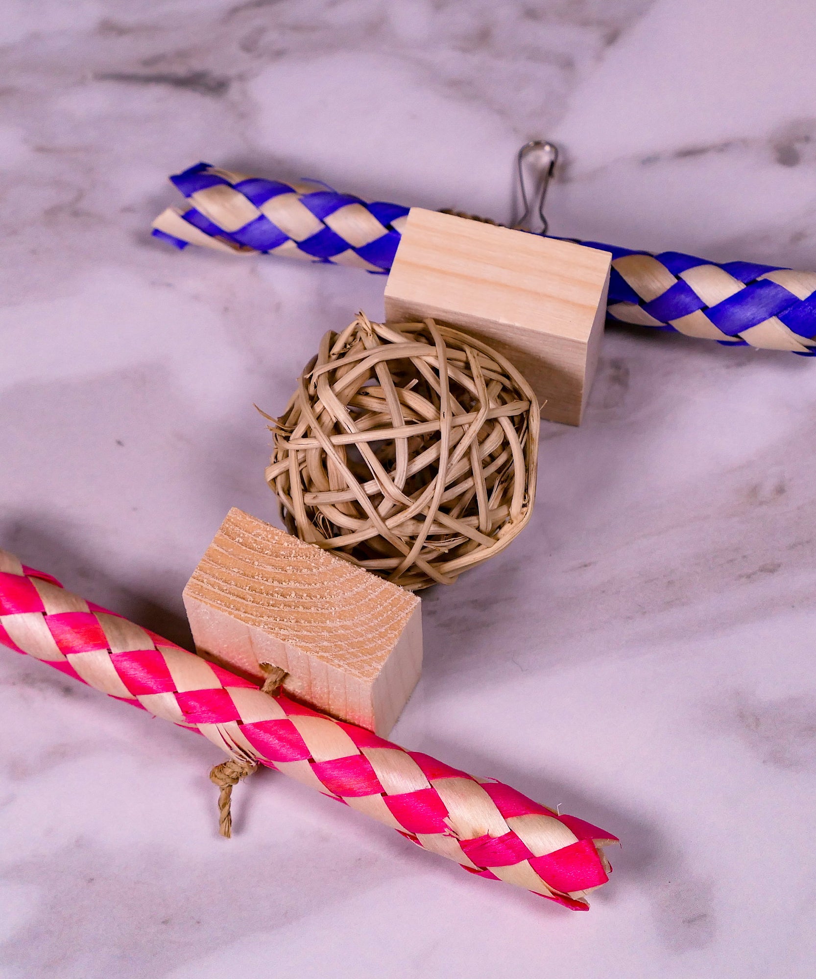 Hanging Party Popper Chew Toy