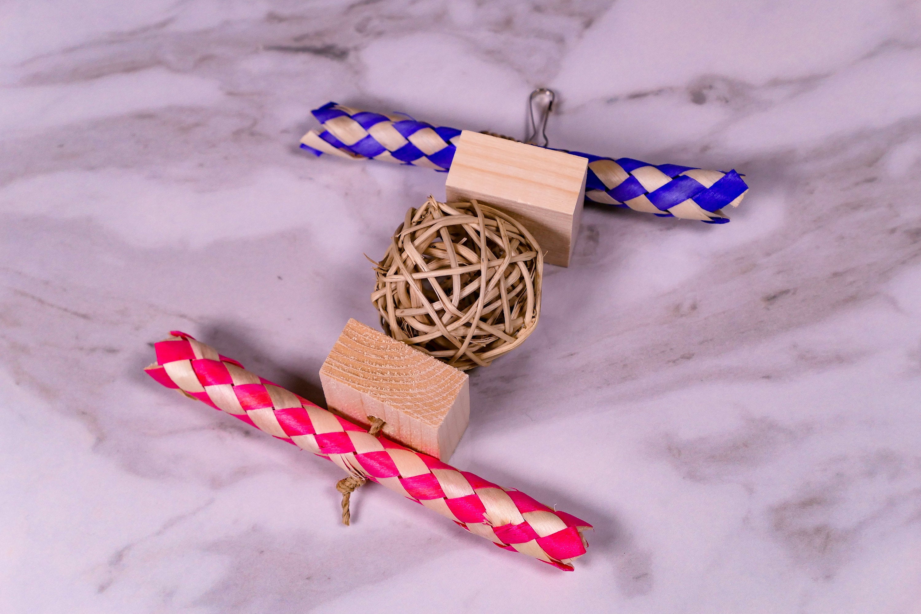 Hanging Party Popper Chew Toy