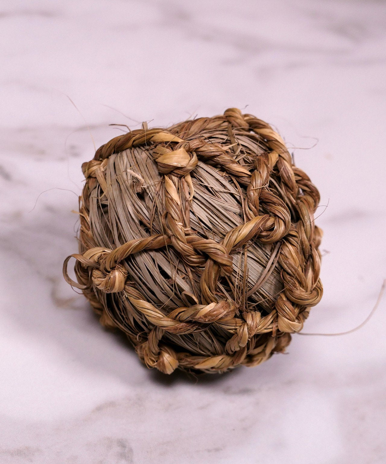 Seagrass Rope Ball Chew Toy