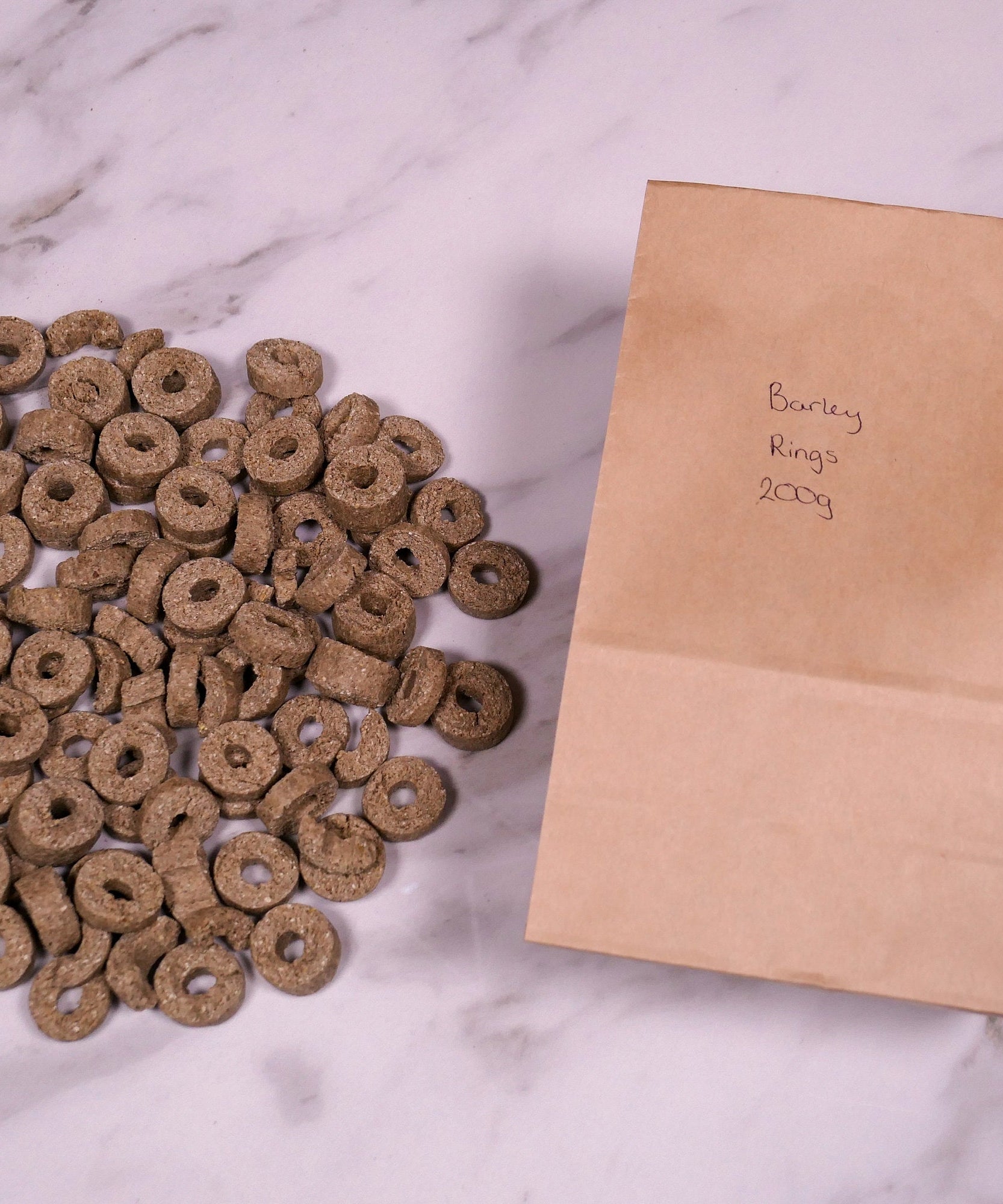 Barley Rings and Bites Forage Bag