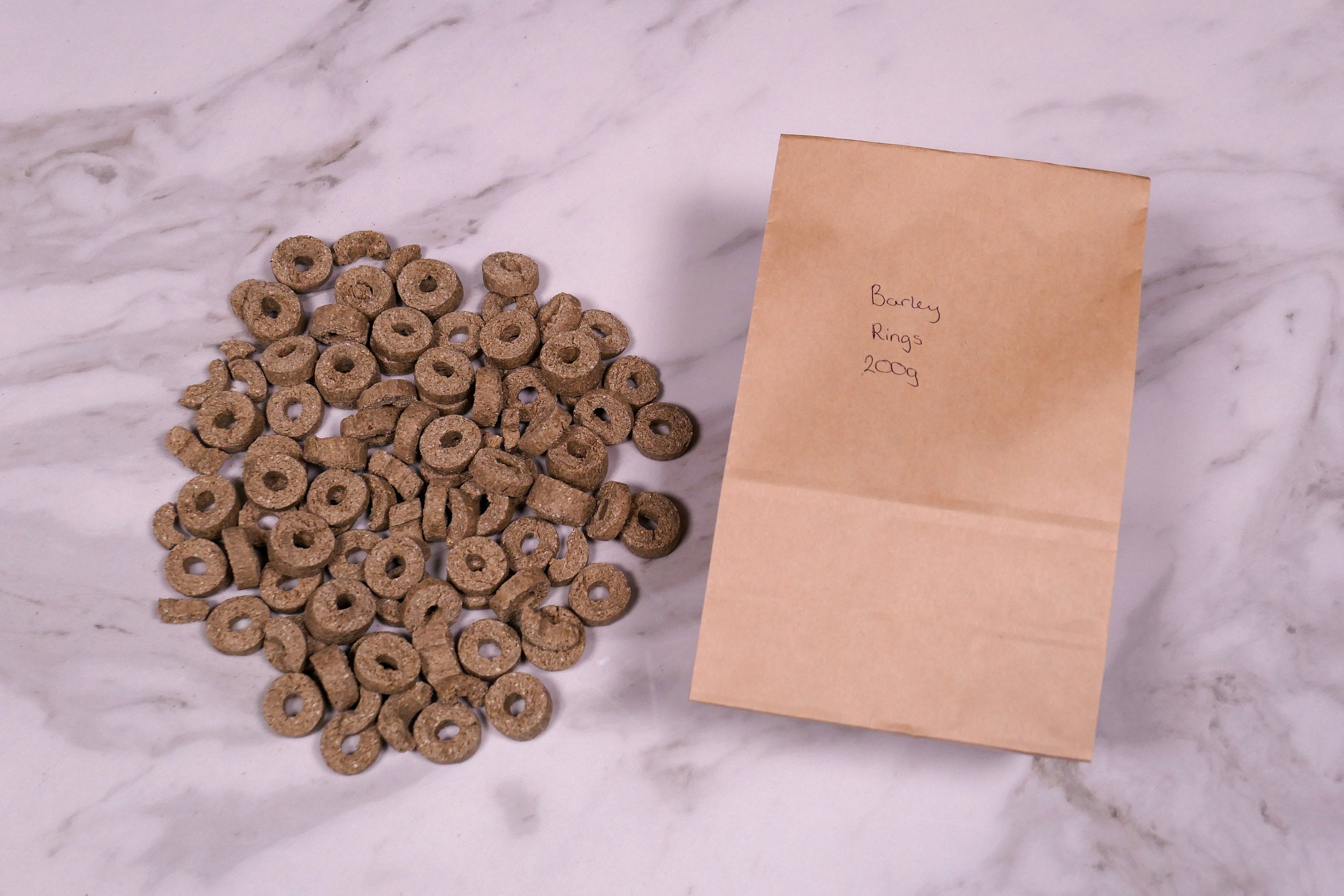 Barley Rings and Bites Forage Bag