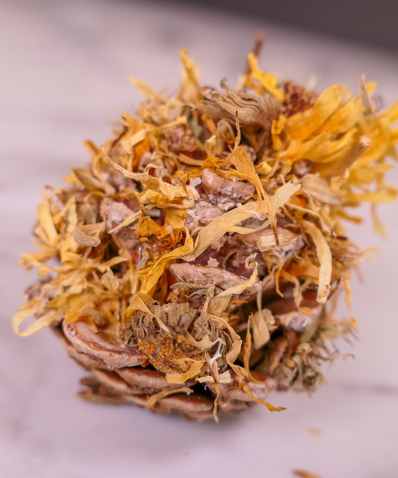 Floral Pine Cone Chew Toy