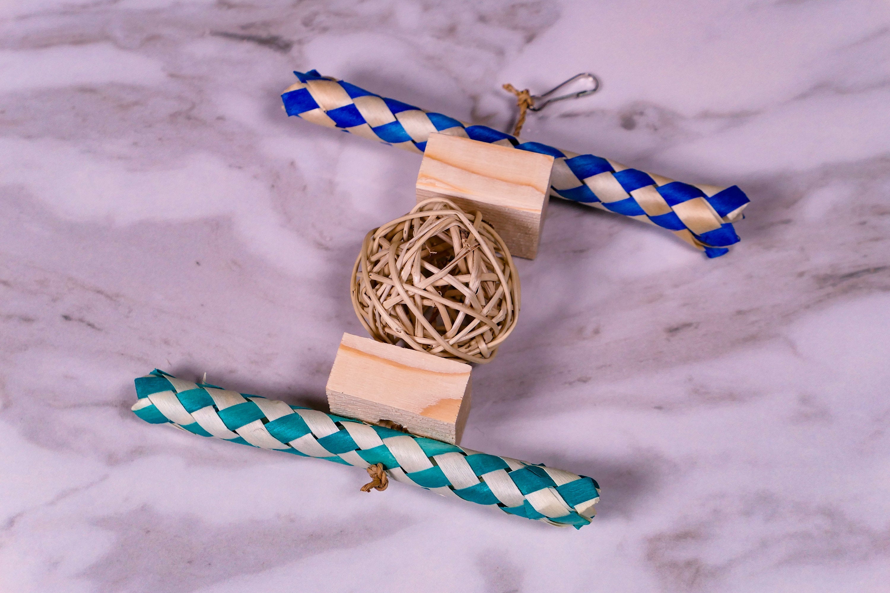 Hanging Party Popper Chew Toy