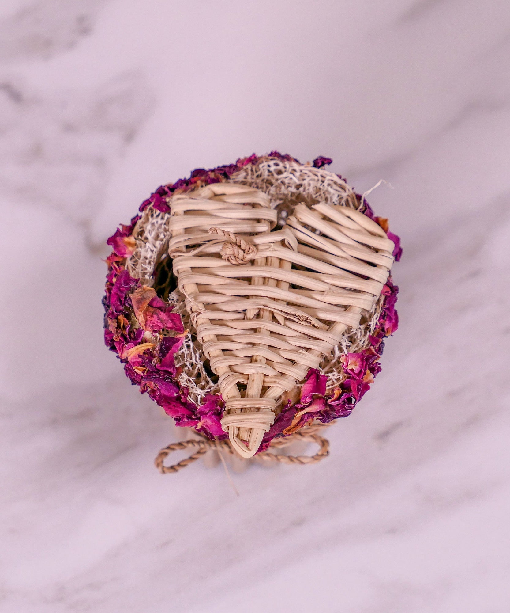 Rose Heart Cupcake Chew Toy